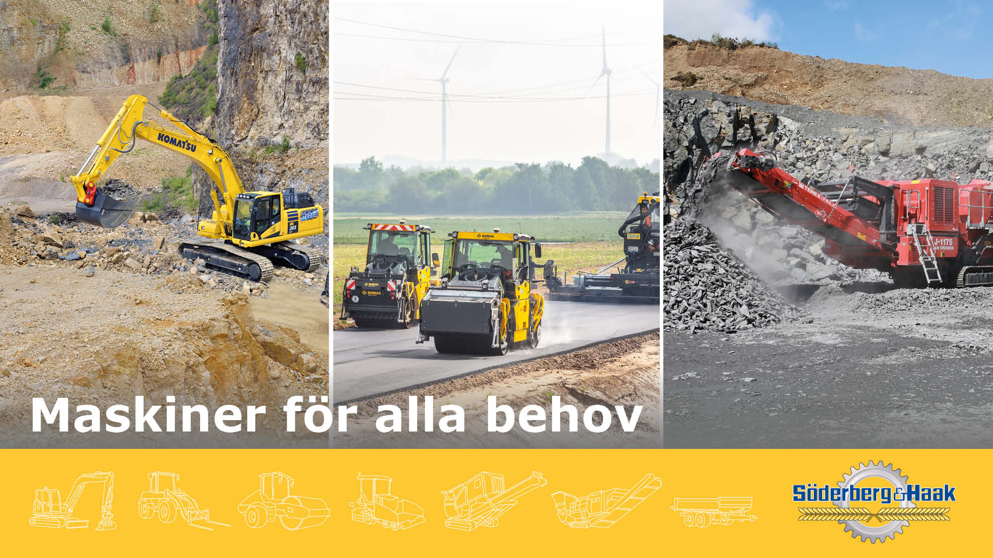 Söderberg & Haak visar kraftfulla maskiner