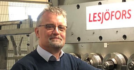 Henrik Berner, Business Development Manager, Lesjöfors