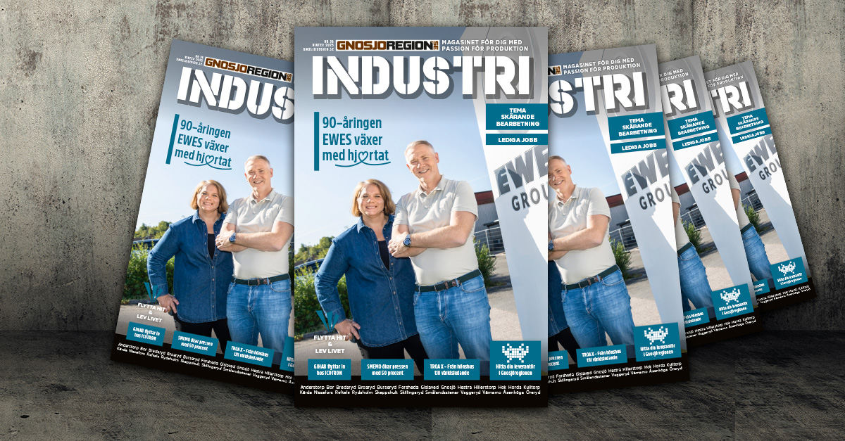 Nu är vårt senaste industrimagasin här!