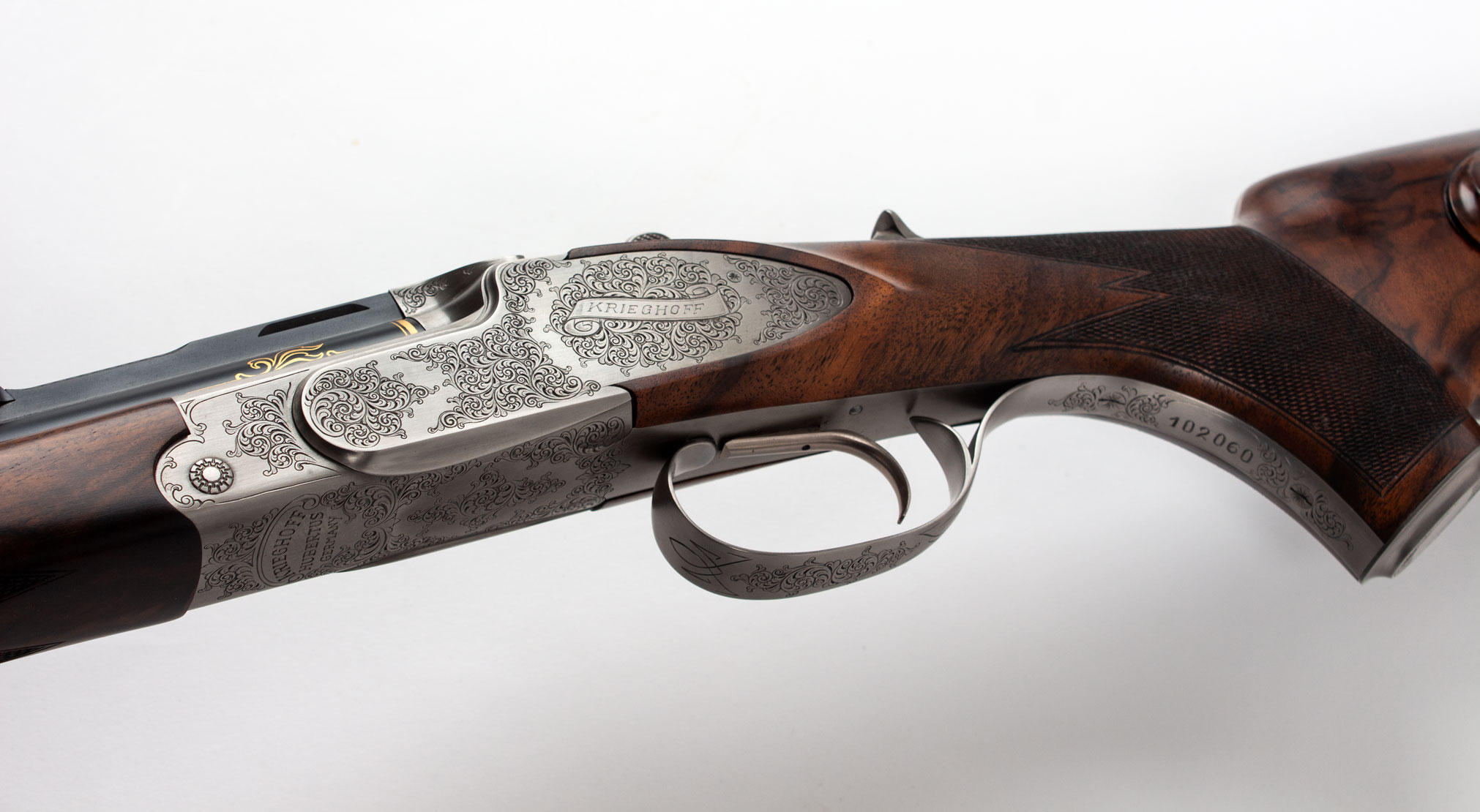 Upplev unika vapen från Krieghoff