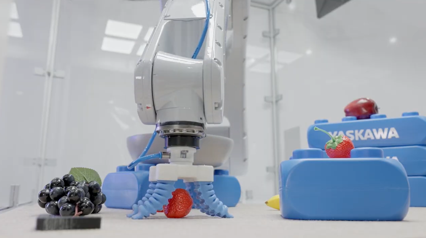 Låt roboten plocka saker från en hinderbana du själv arrangerat