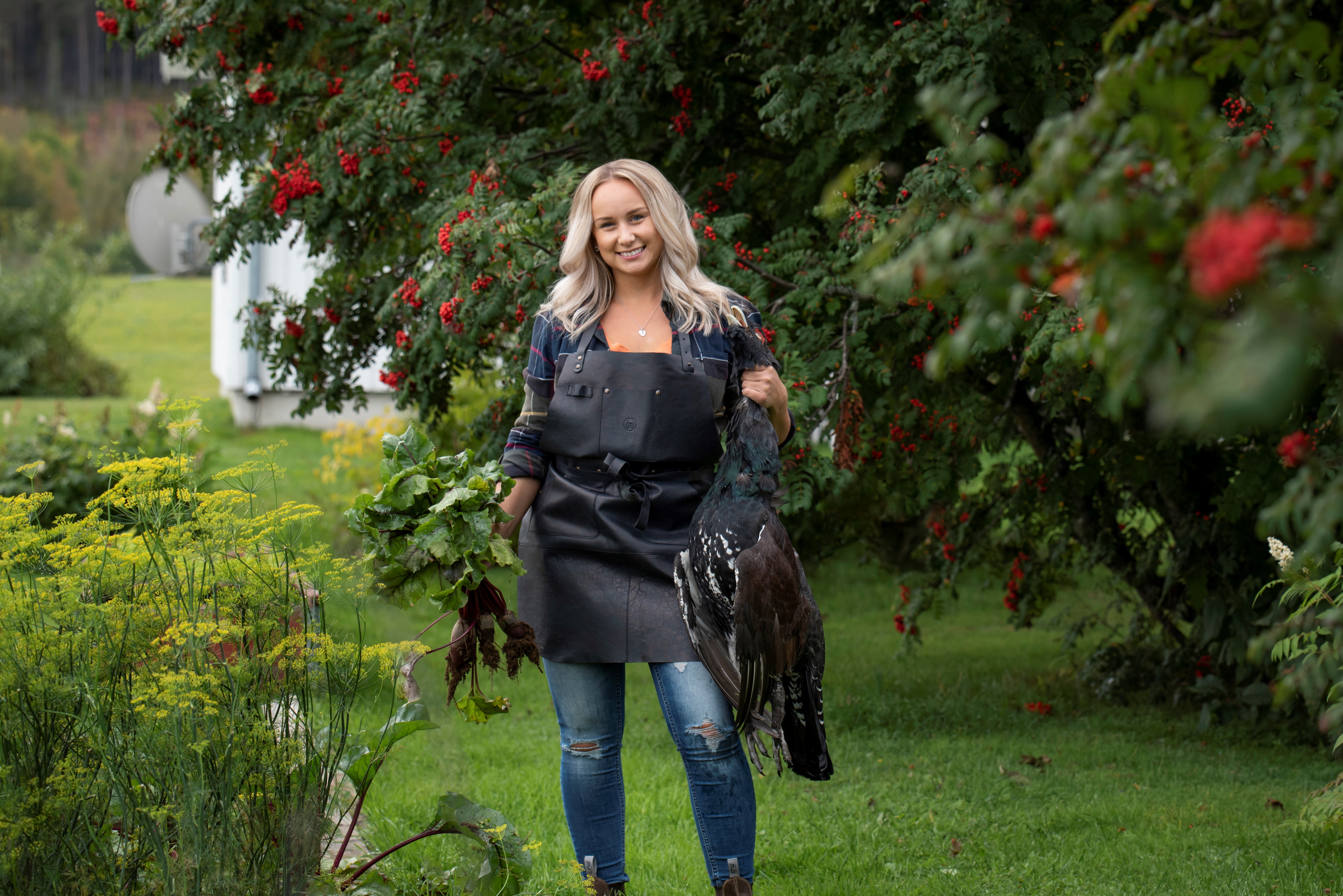 Inspireras av Emilia Nilsson på vår viltmatscen