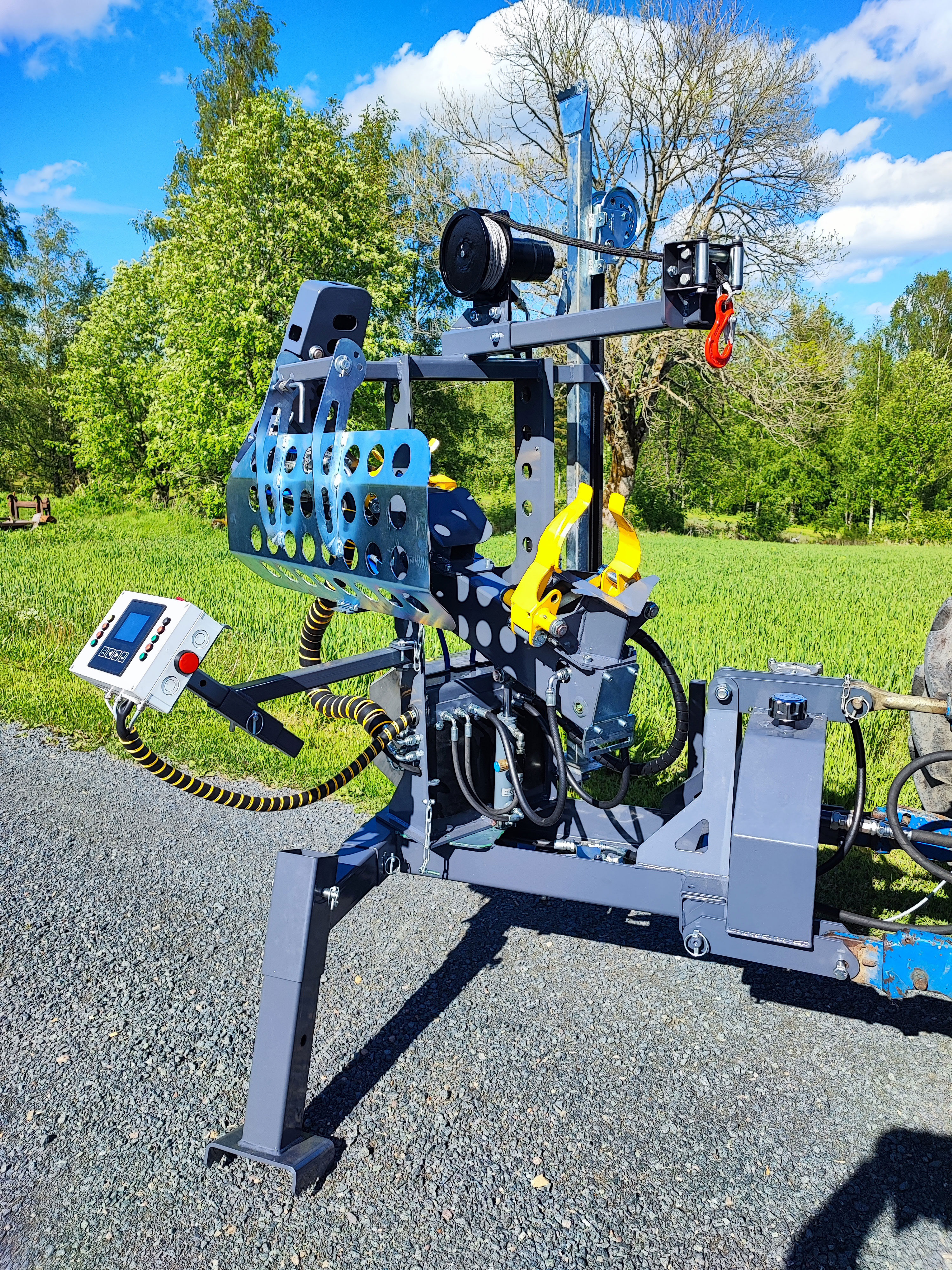 Traktor processor för små traktorer JOBO WP50