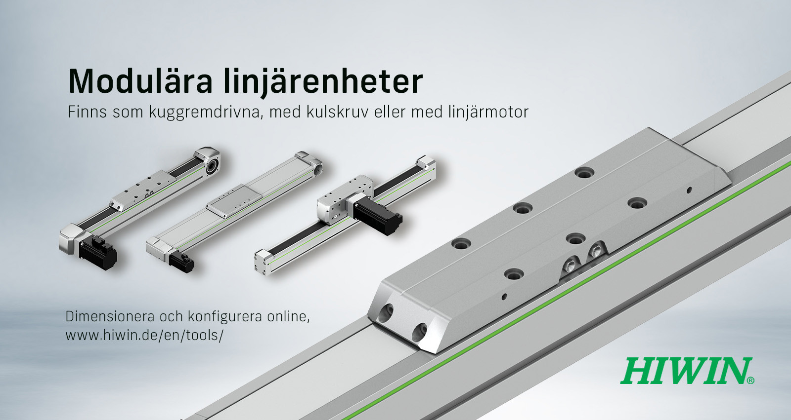 Modulära linjärenheter
