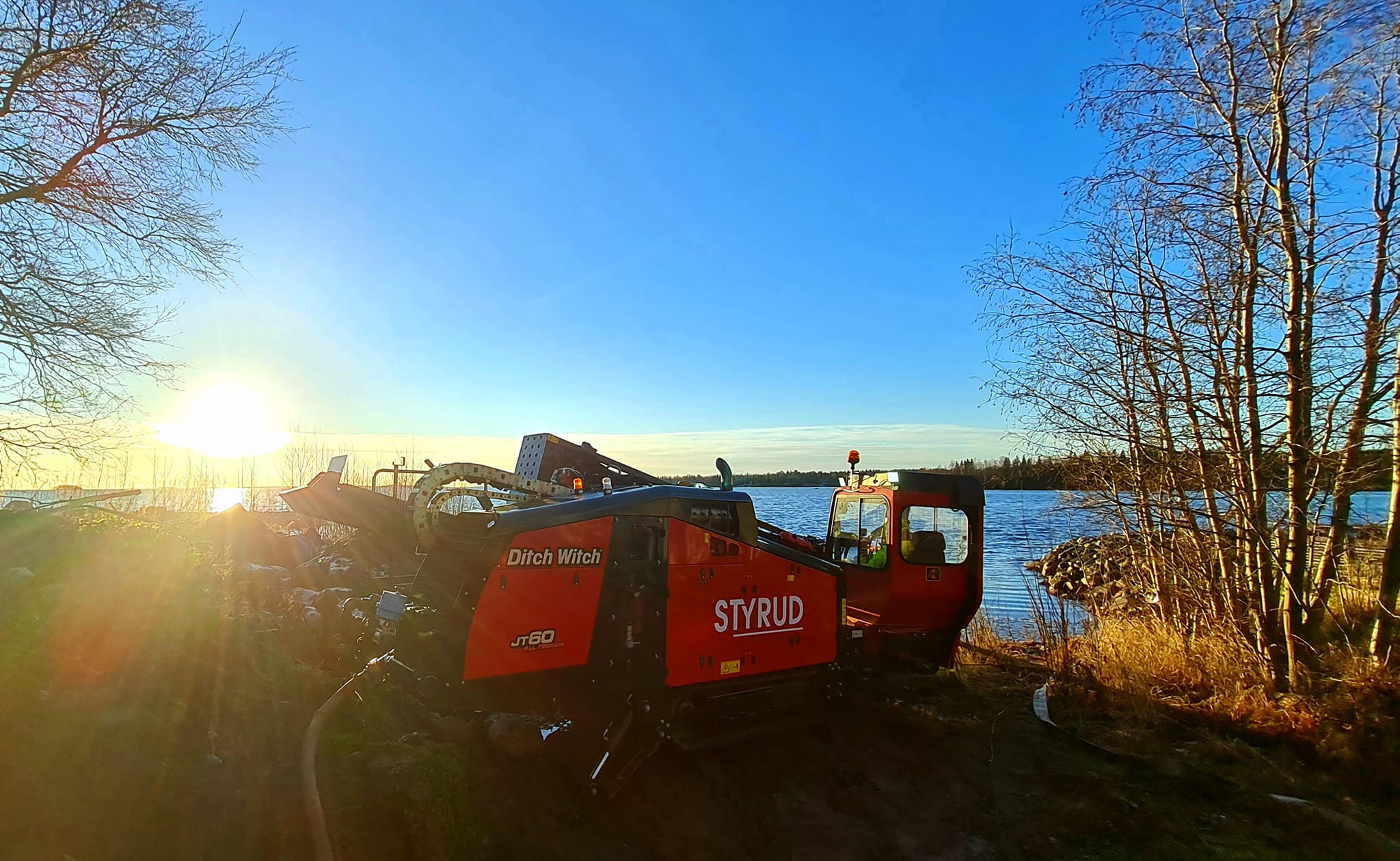 Ledningsbygge med miljön i fokus