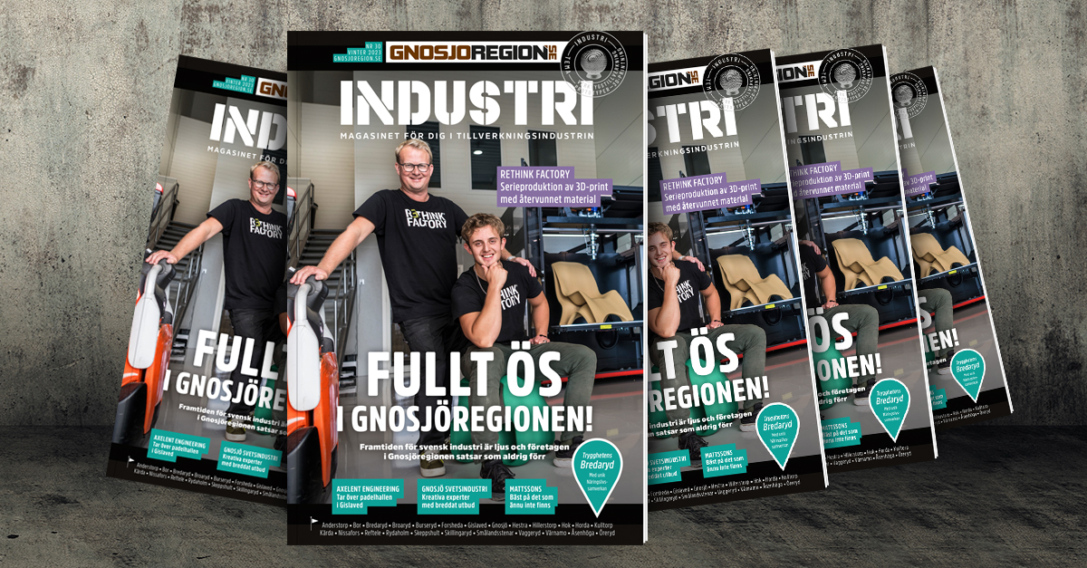 Nu är vårt senaste industrimagasin här!