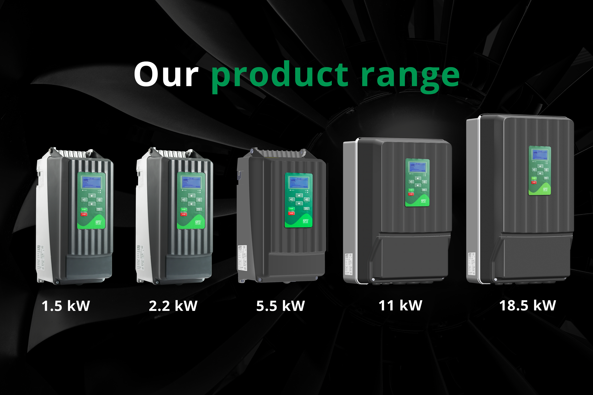 NFO Drives nya produkt serie Optimal