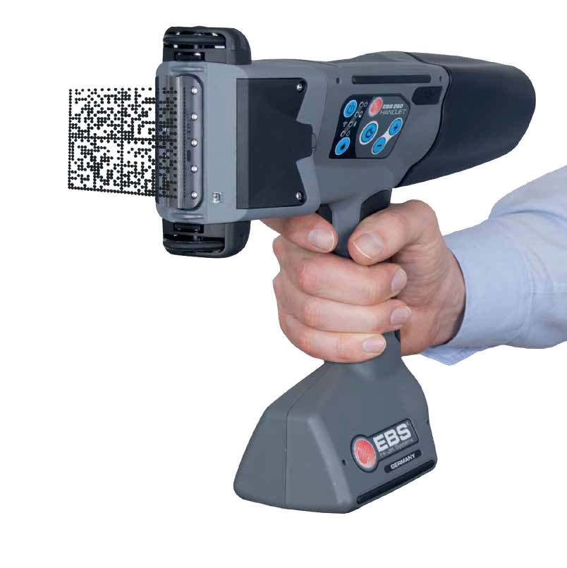 Stora utskrifter med EBS Handjet