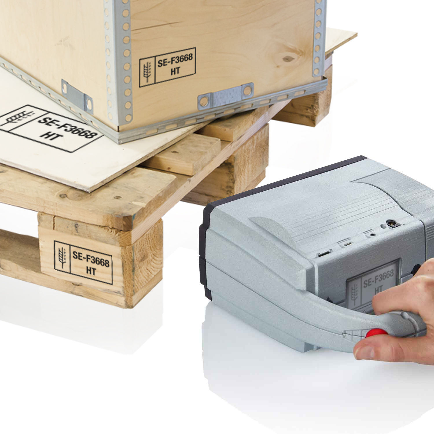 Handhållen bläckstråleskrivare från Reiner