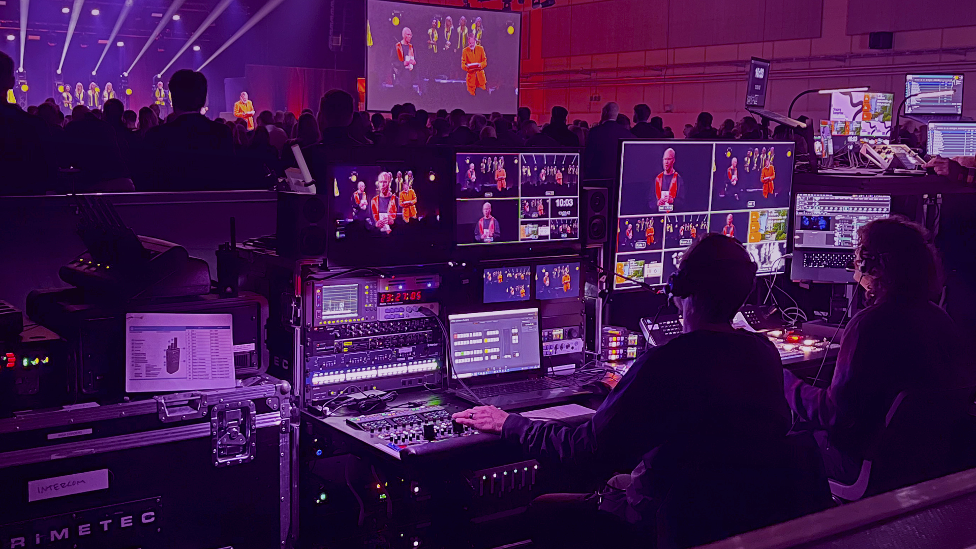 Här finns eventtekniken redan på plats