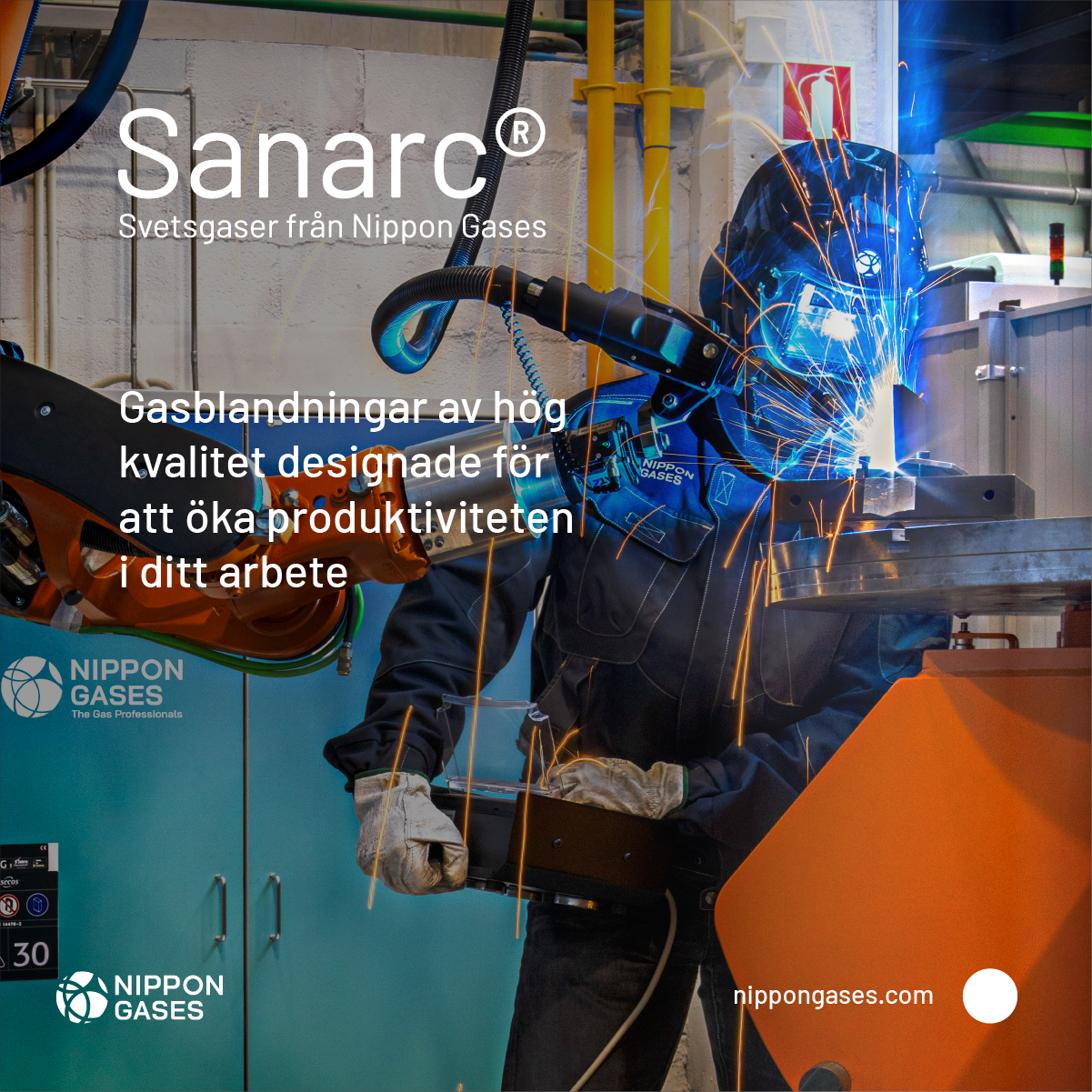 Välkommen till Nippon Gases monter A08:24 och ta del av våra nyheter!