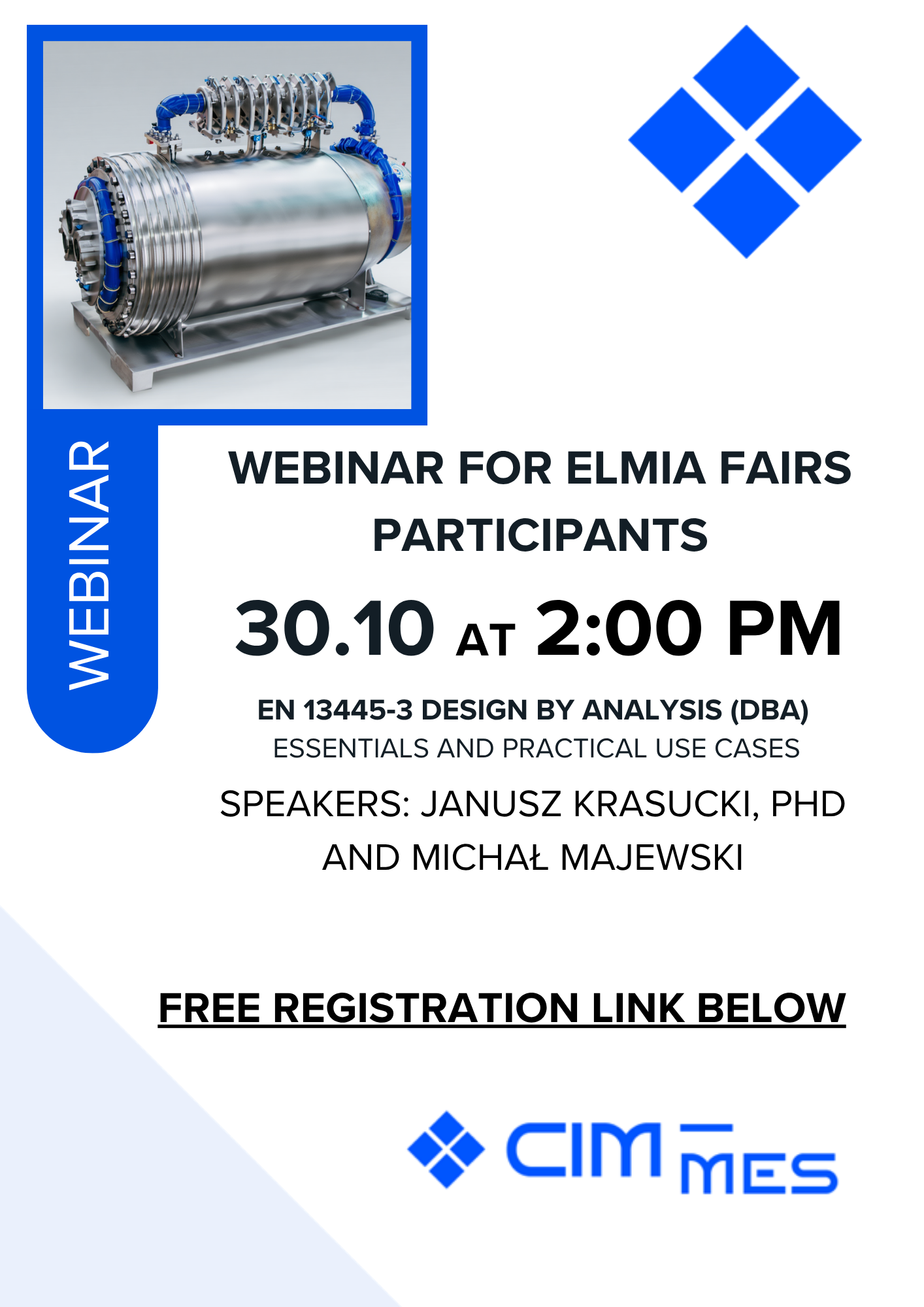 Join Our Free Webinar: Practical Design with EN 13445‑3