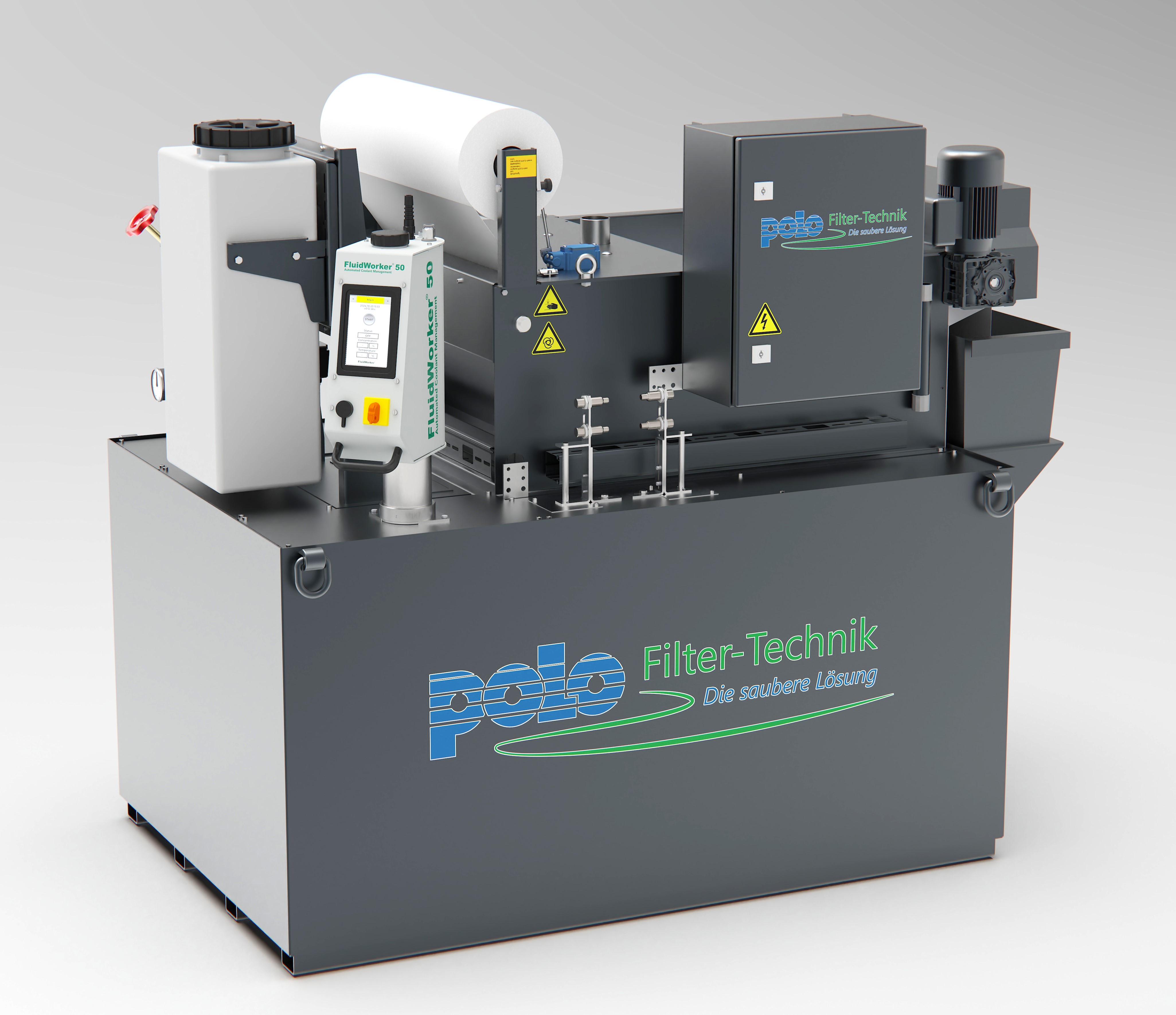 Kompakt filtersystem med FluidWorker 50 från POLO Filterteknik
