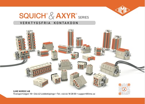 AXYR- Anslutning utan verktyg