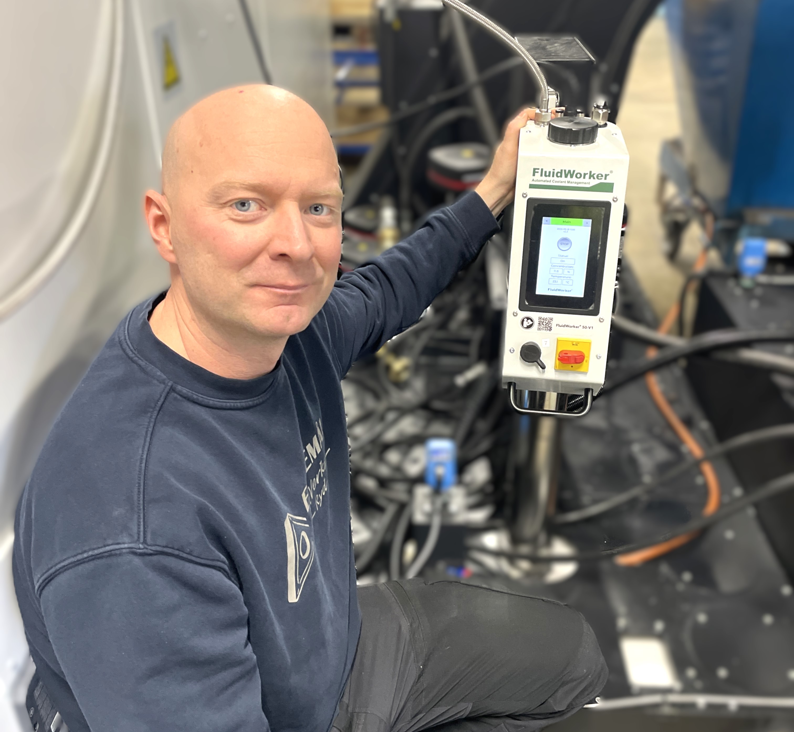 Ebbemåla frigör +30 produktiva dygn per år med FluidWorker 50