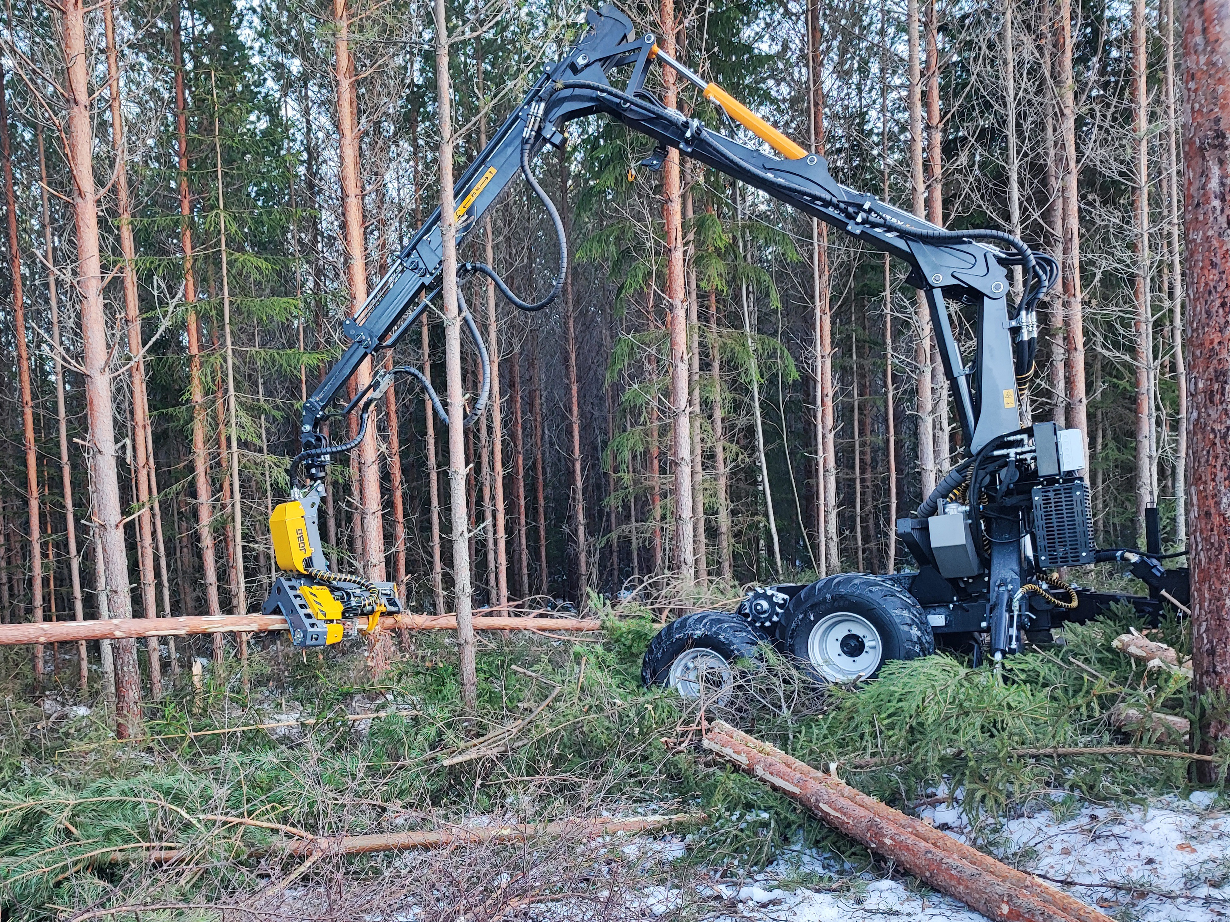 Skördarvagn från HEAAB MASKIN