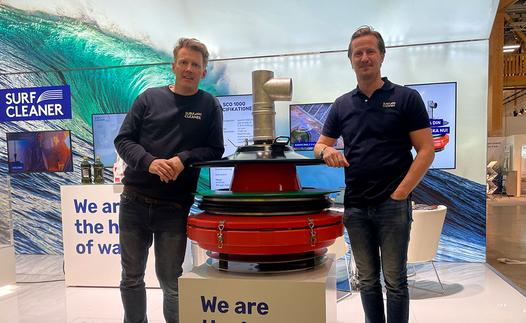 World’s first ‘skimmer-separator’ tackling floating sludge launches at VA-mässan 2022