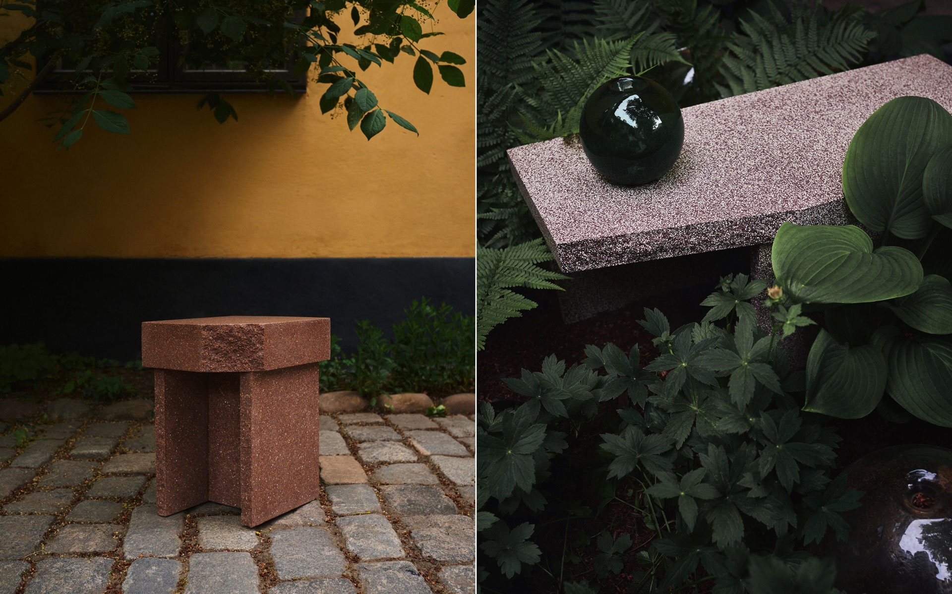 Från marmorrester till trädgårdsbord – OUTT är nya trenden inom hållbar utemiljödesign