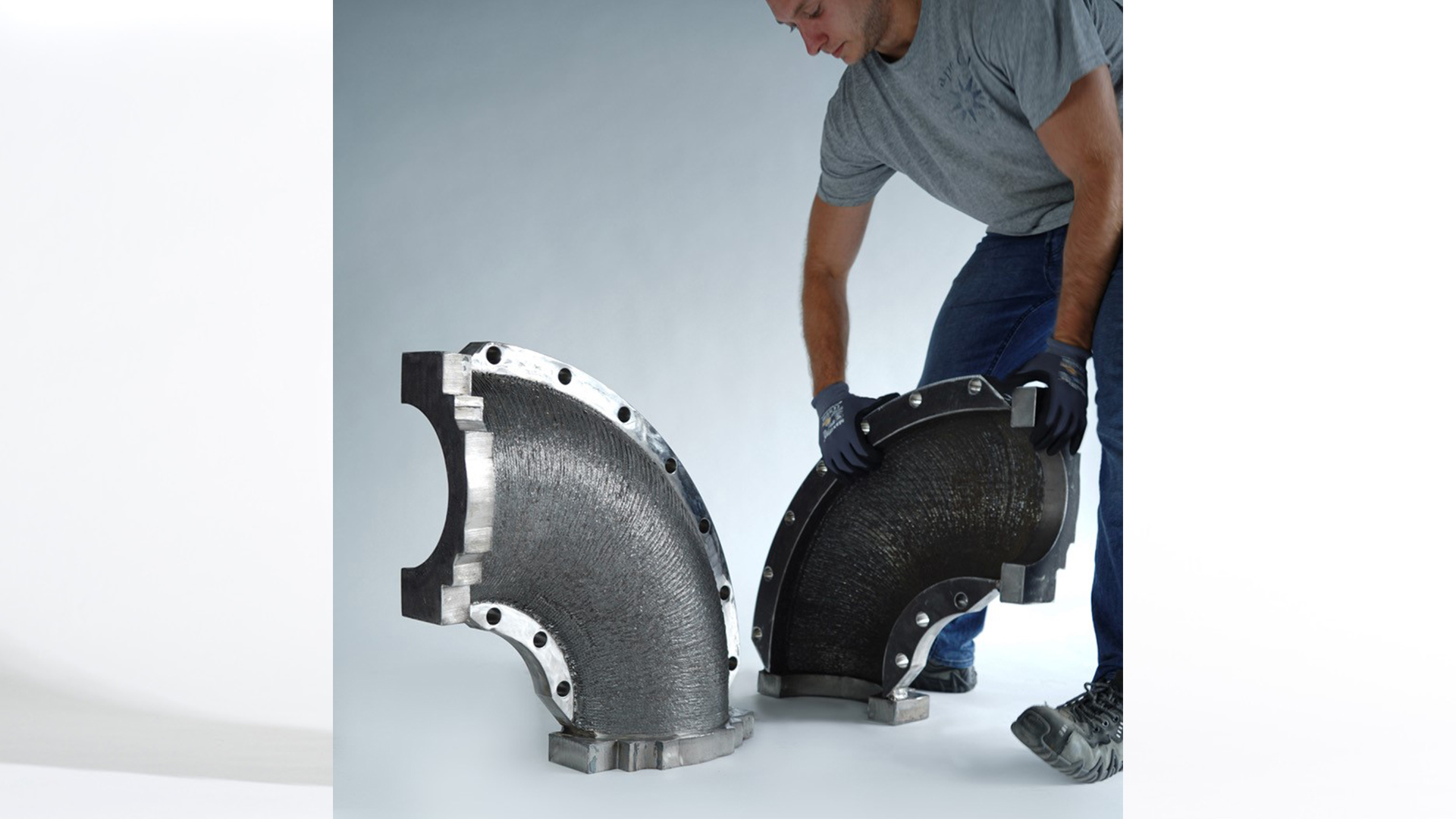 3D printed pipeline clamp