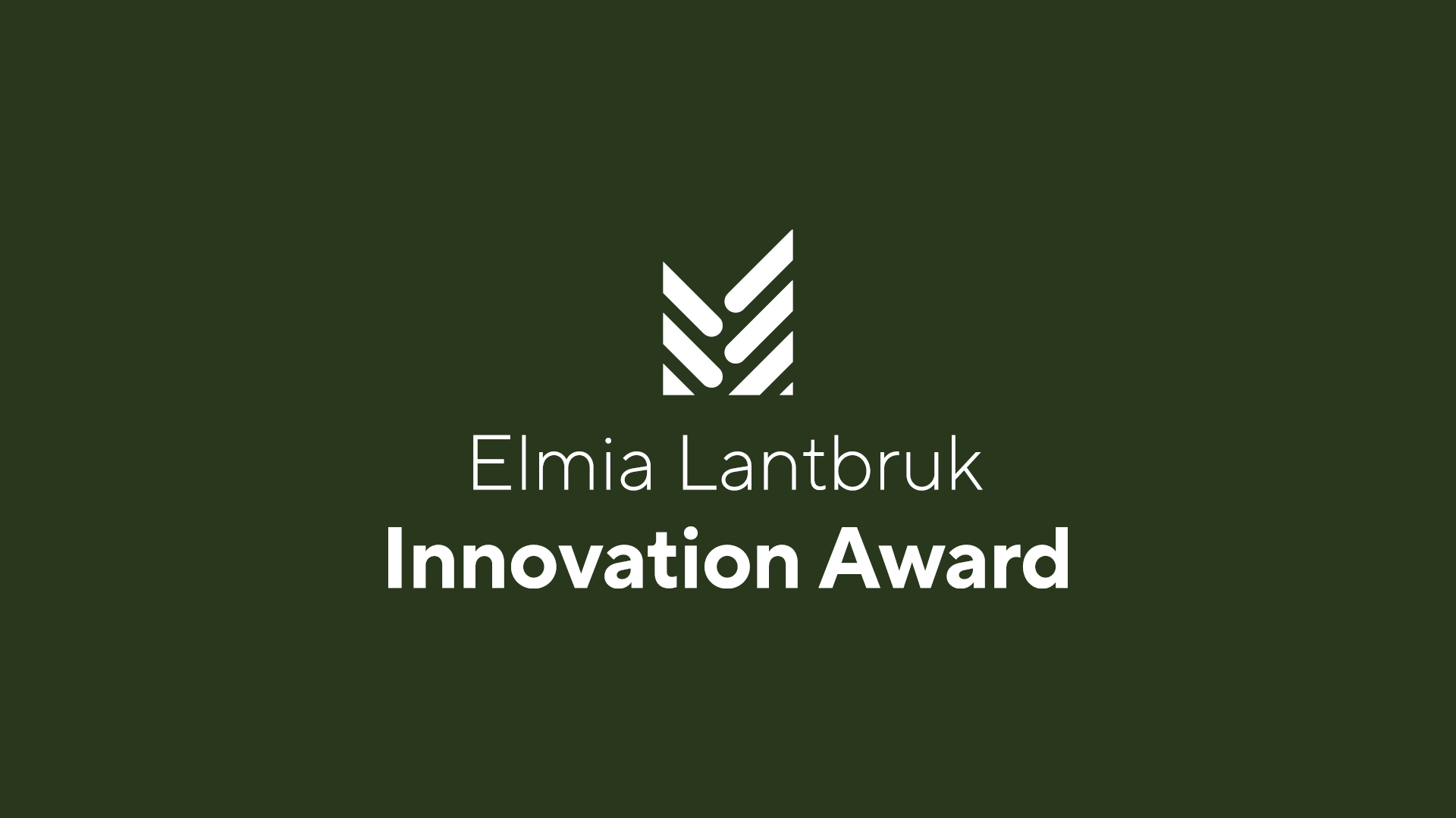 Anmälan Innovation Award 2026