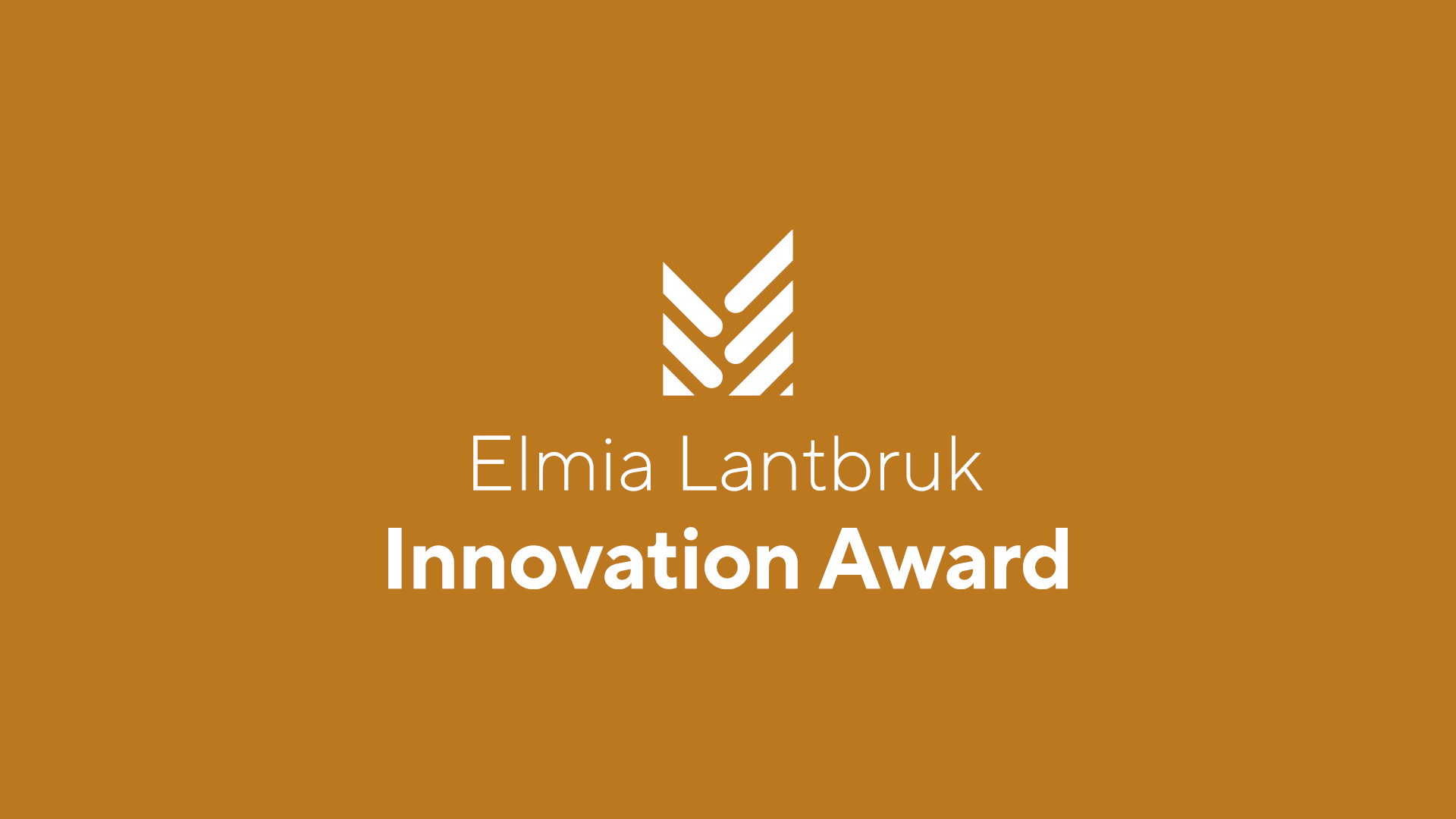 Anmälan Innovation Award 2026