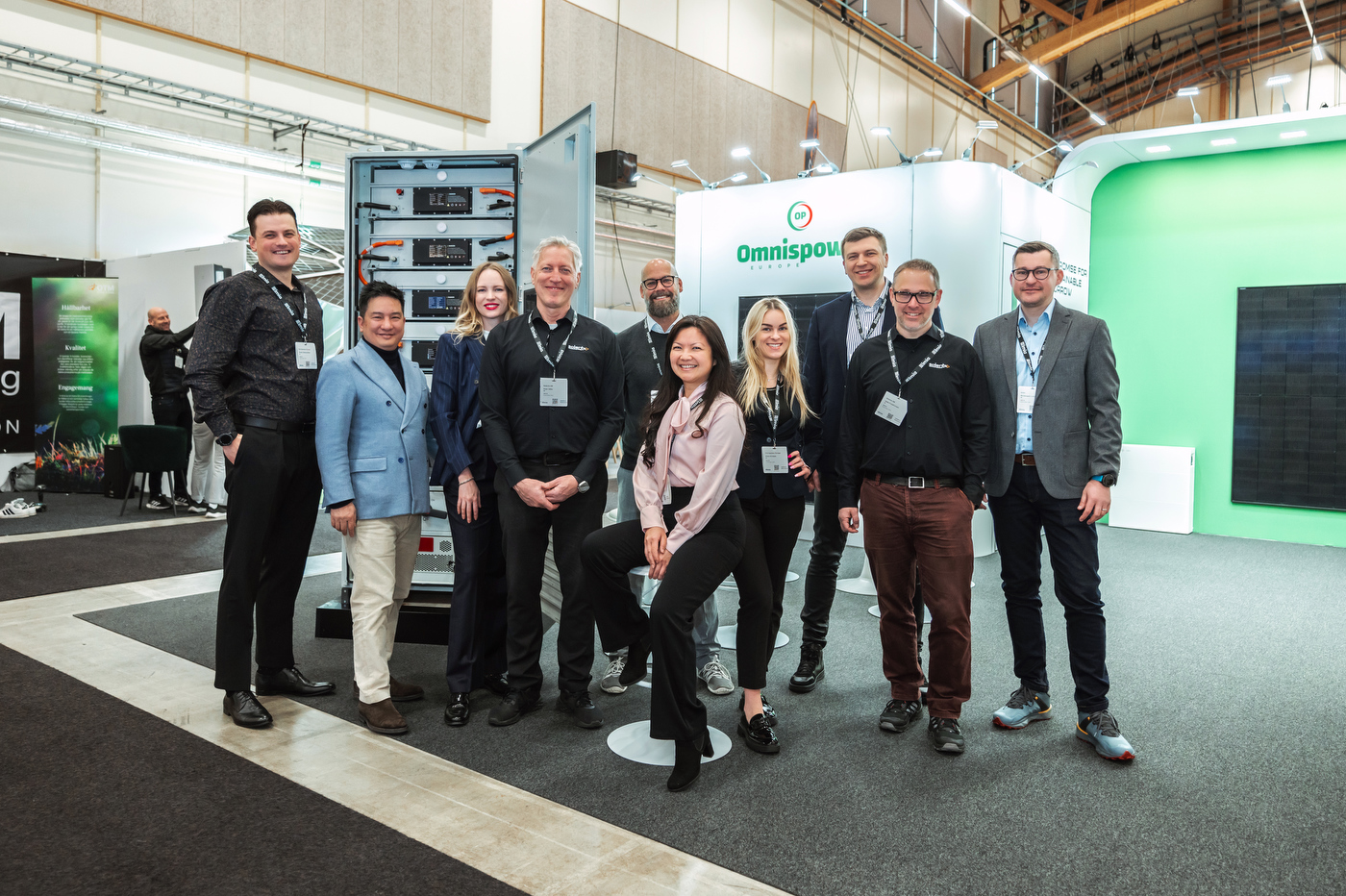 Omnispower Showcases European-Accredited Battery Energy Storage Systems with Advanced EMS at Elmia Solar 2024