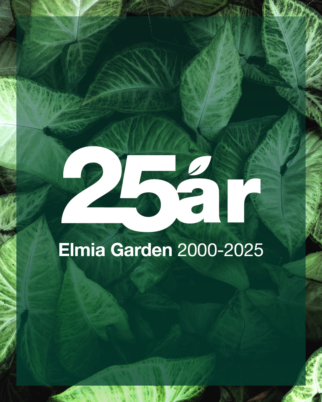 Fira Jubileumsåret 2025 med Elmia Garden 