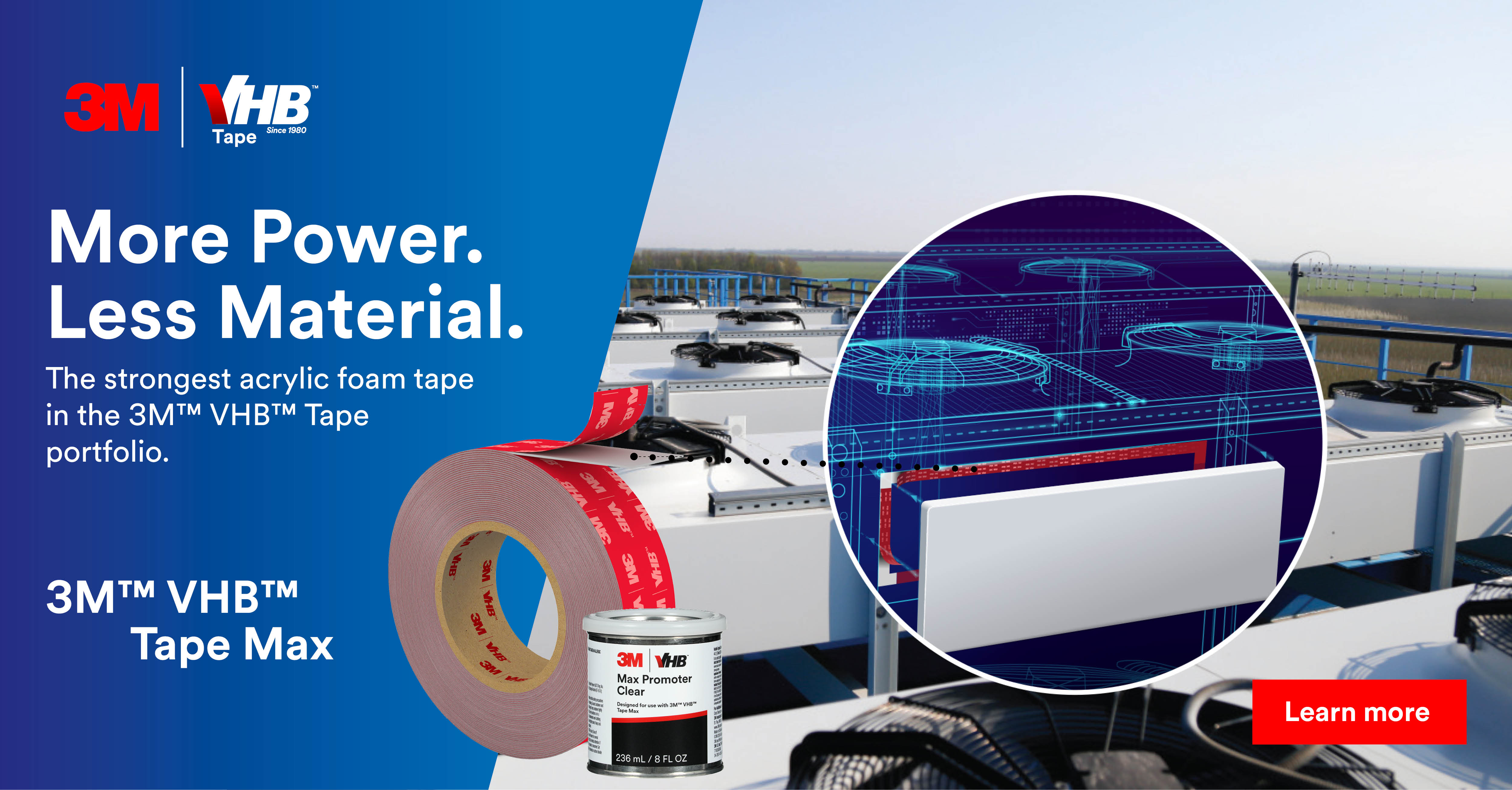 VHB Max. 3M´s starkaste tejp hittills!