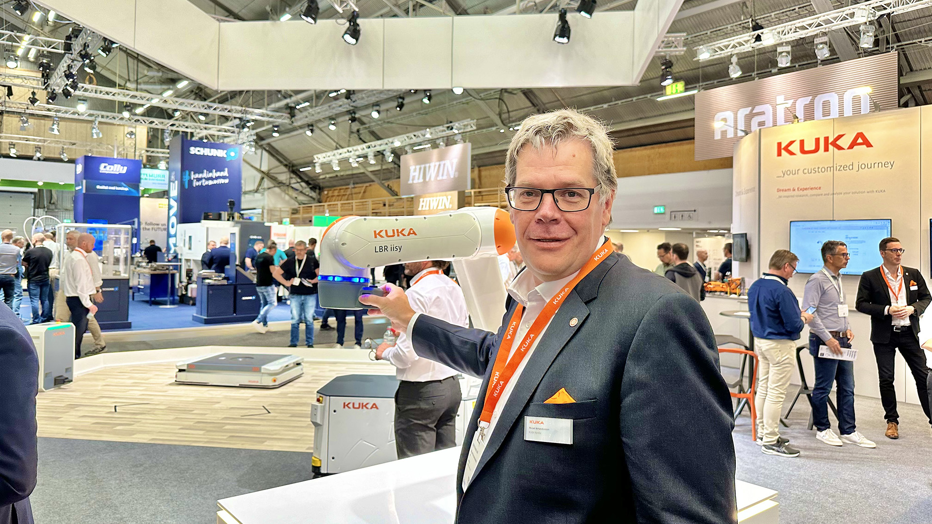 Smart och flexibel materialhantering med AMR