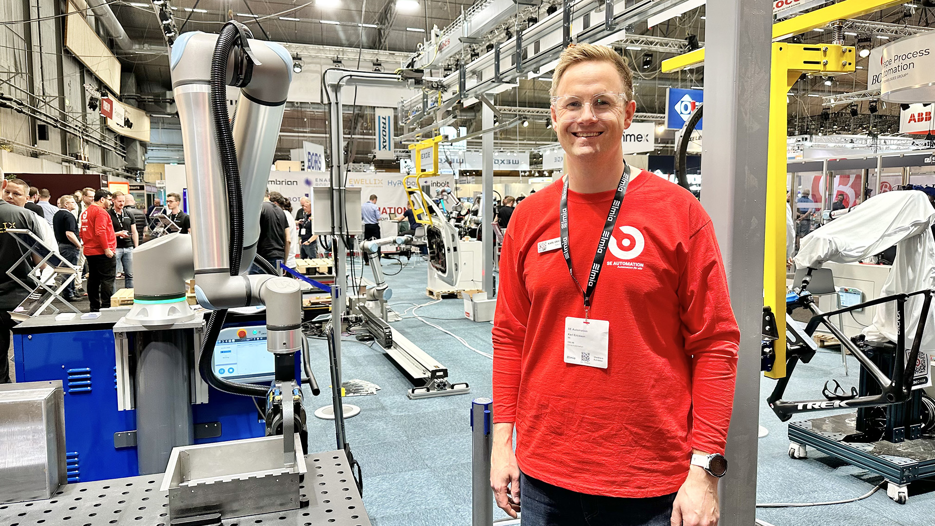 Nykomling på Elmia Automation lockar storpublik