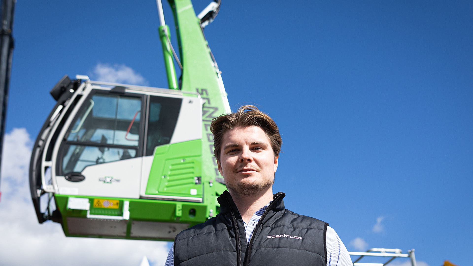 Scantruck växer – säljer allt från Sennebogen