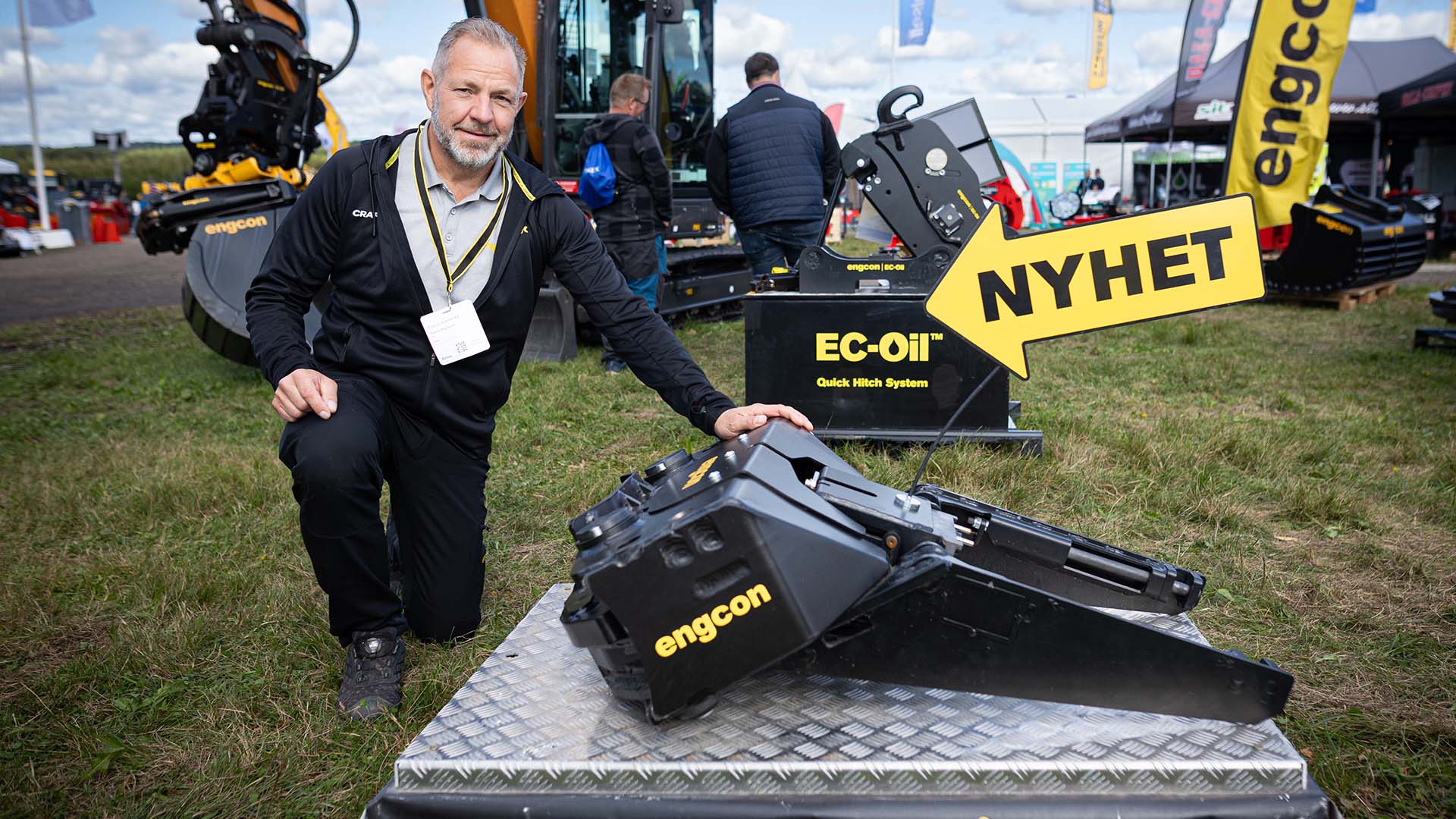 Uppdaterade gripar från Engcon: ”Otroligt stark”