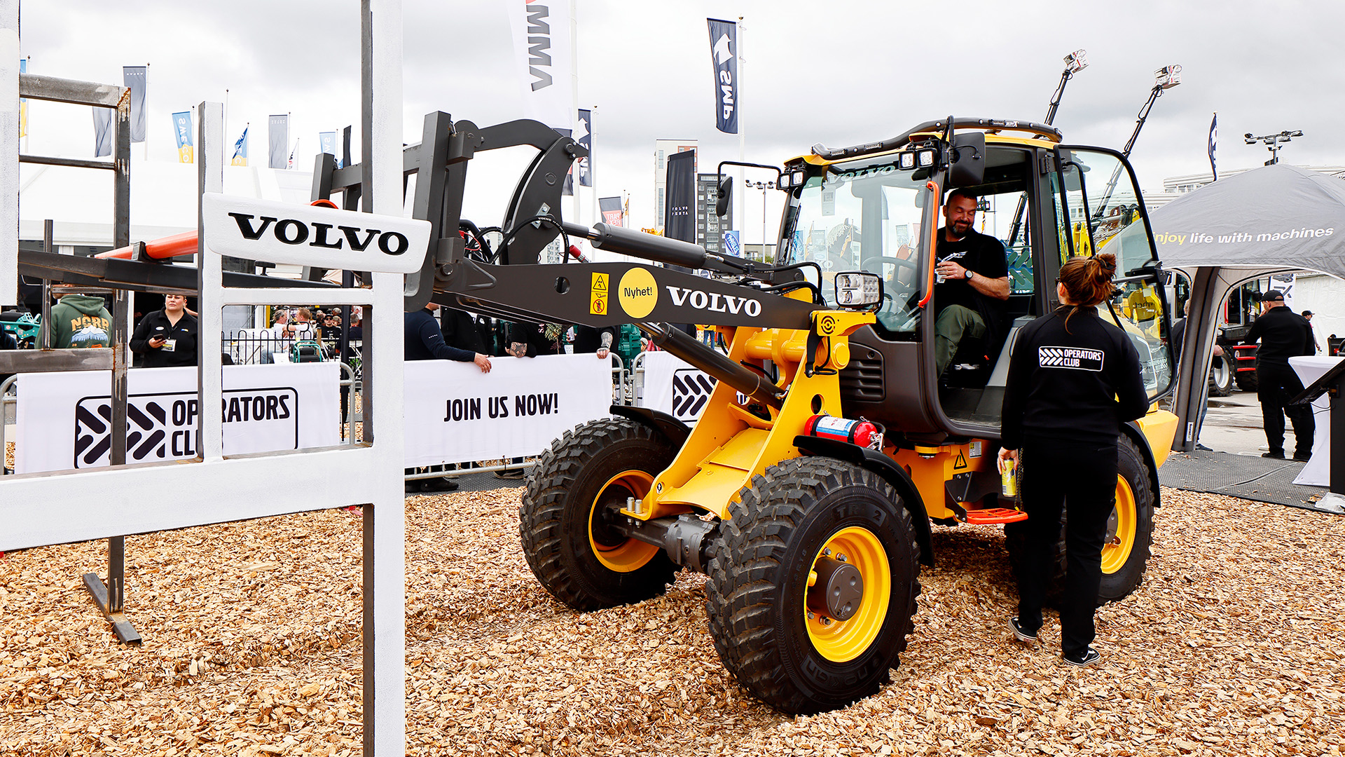 Sista chansen att kvala till Volvo Operators Club-finalen på Entreprenad Live