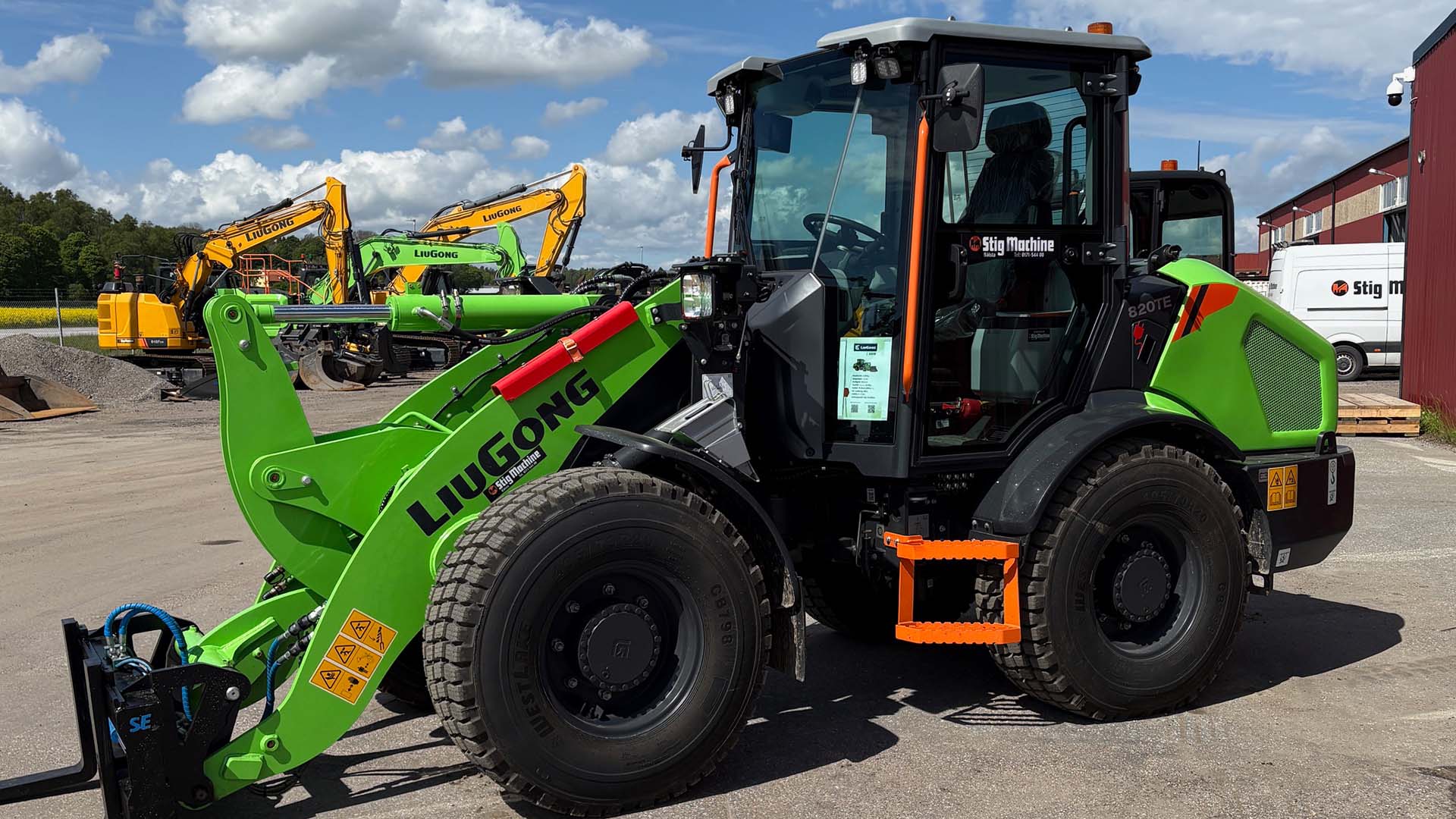 Eldrift tar stor plats hos Stig Machine