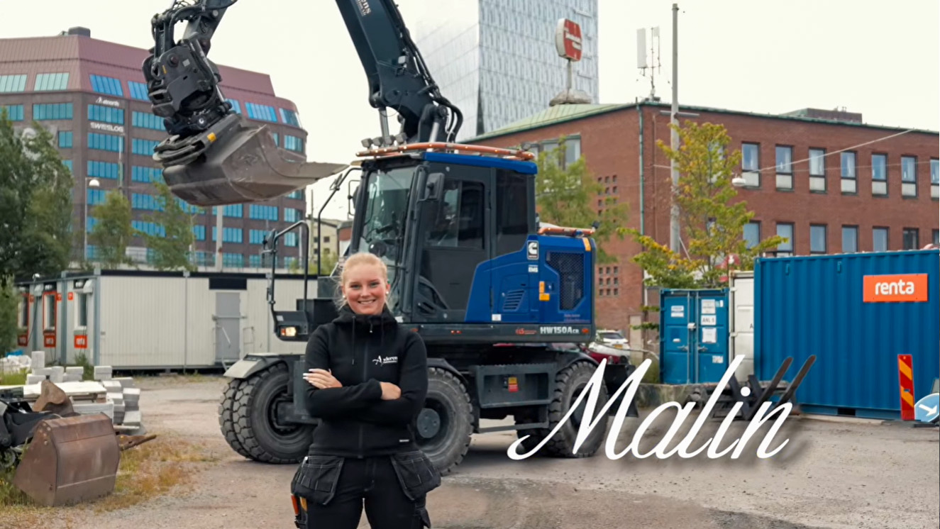 Malin Anderén i Road Queens