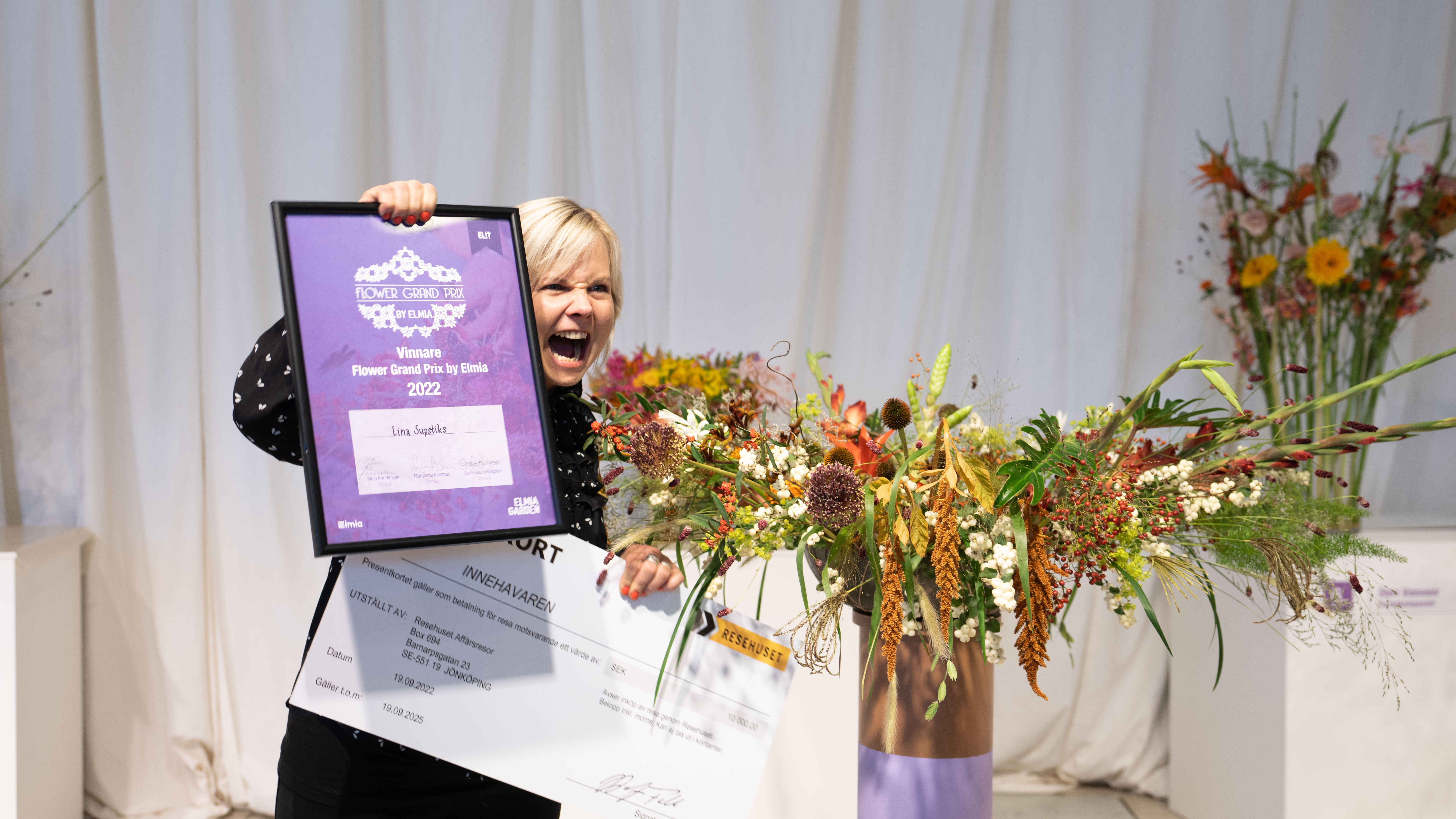 Vinnaren i Flower Grand Prix är korad