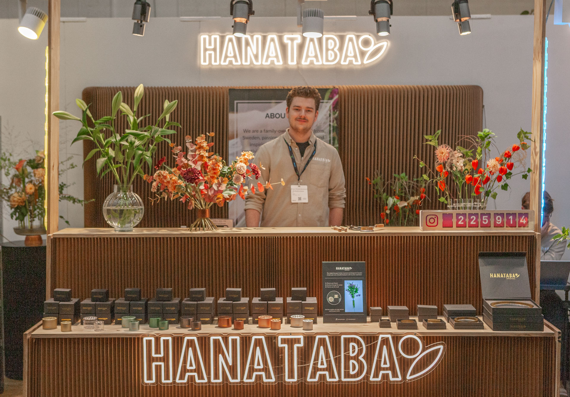 Hanataba  - Innovativ bukett-teknik och digital framgång