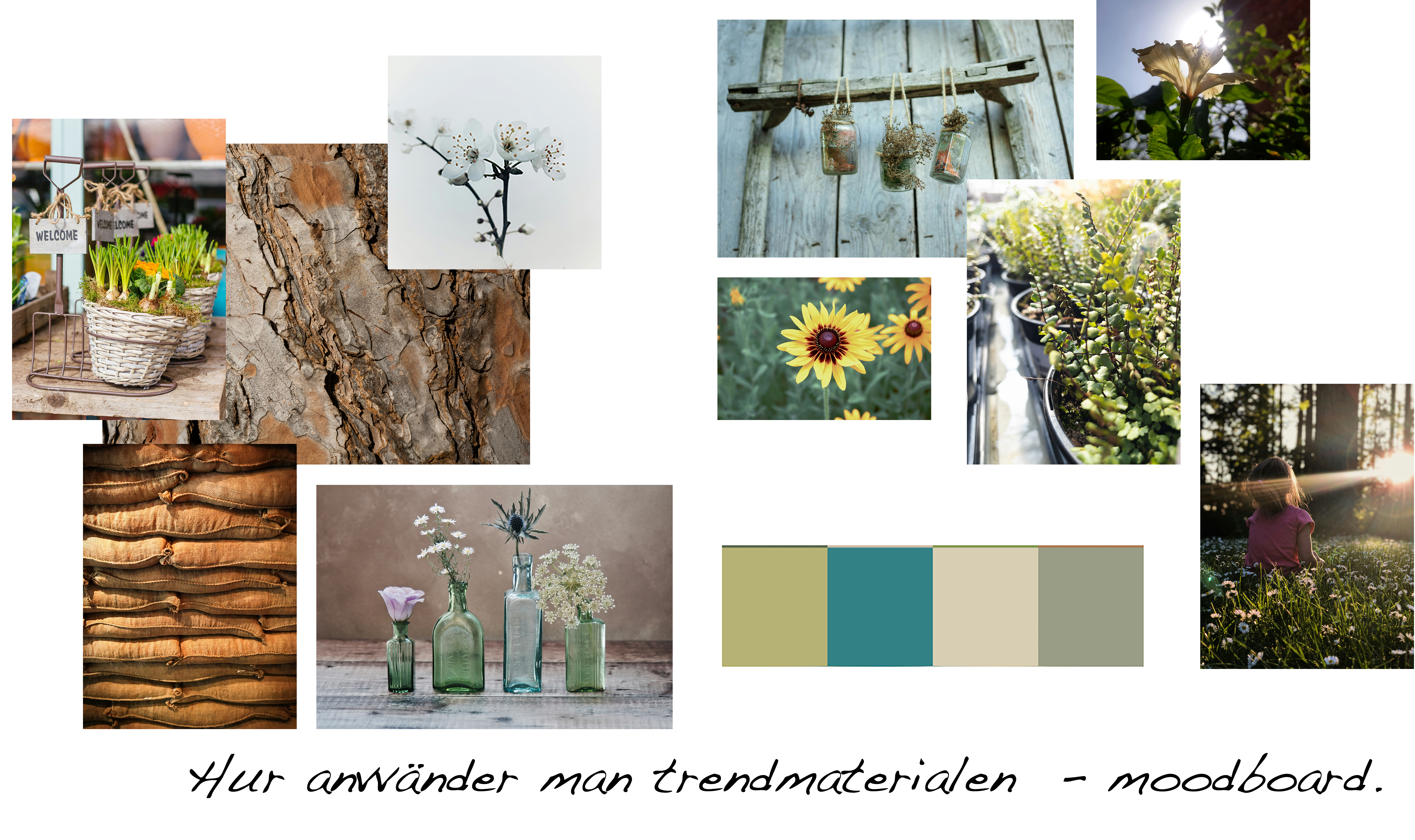 Så kan du använda materialen i Elmia Garden Trends