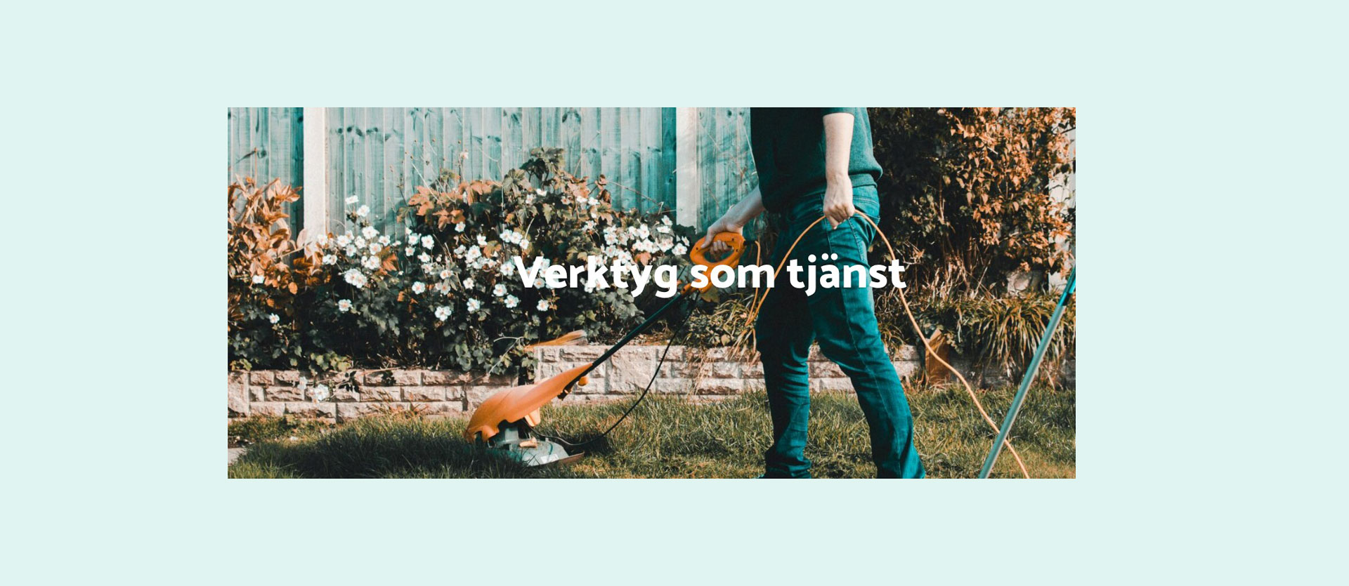 Bostadsrättsförening testar utlåning av trädgårdsverktyg