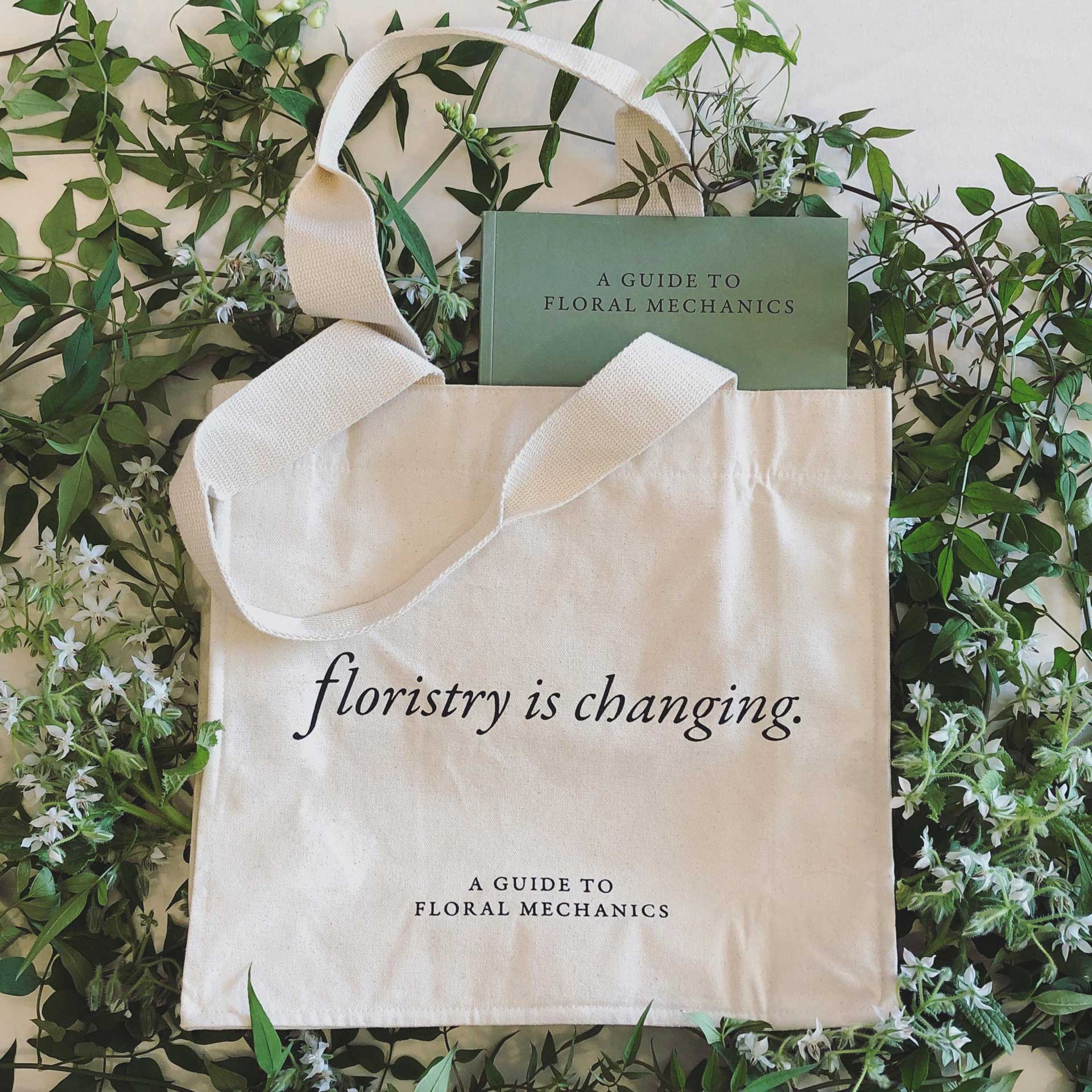 Ekologiskt blomsterbinderi, en guidebok