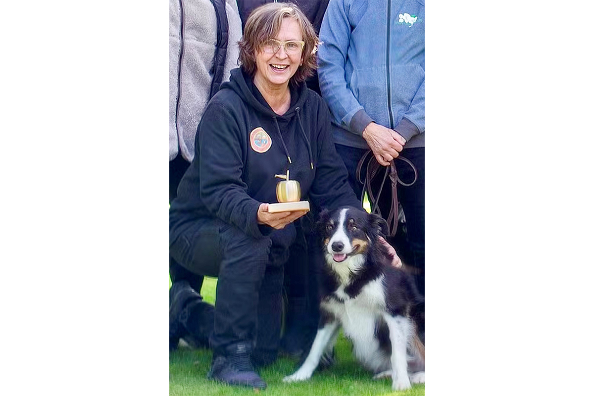 Naturvårdshundar i äpplets tjänst