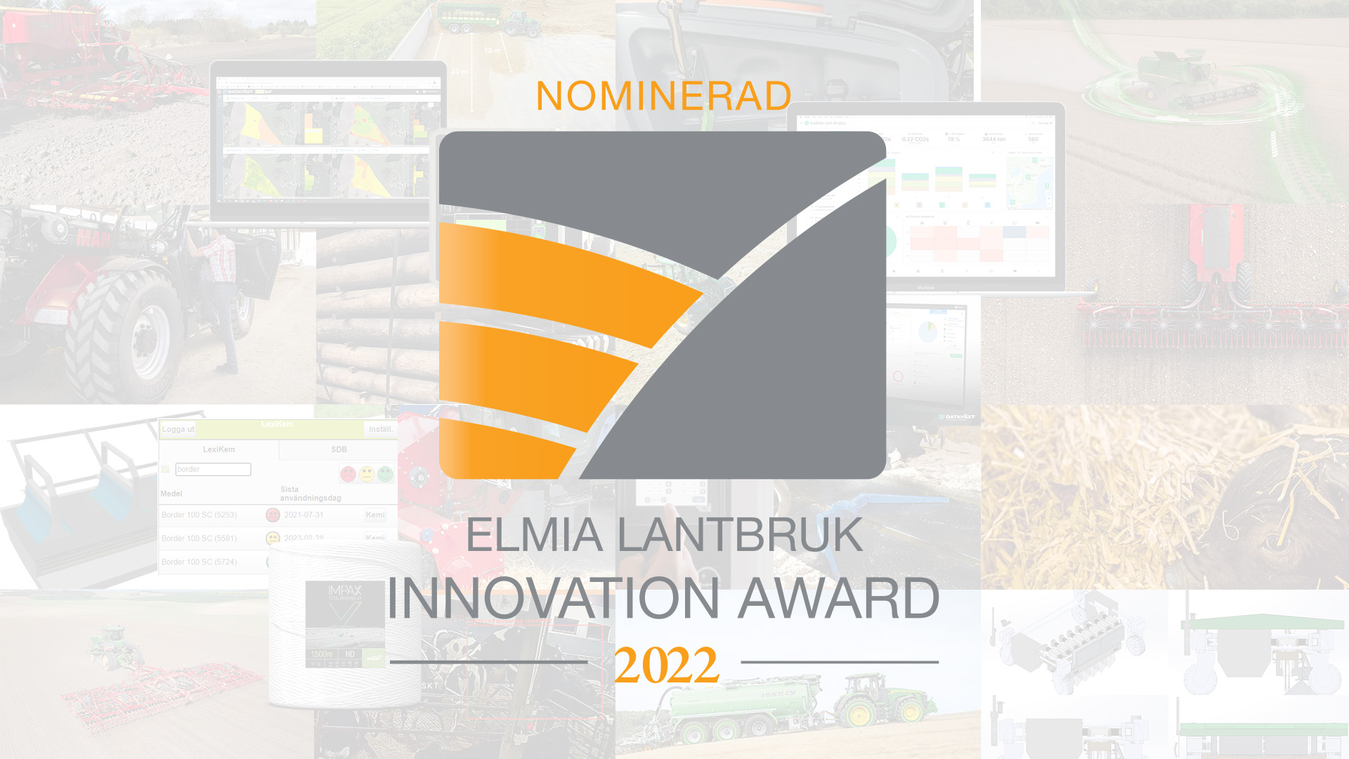 Här är de nominerade till Elmia Lantbruk Innovation Award 2022