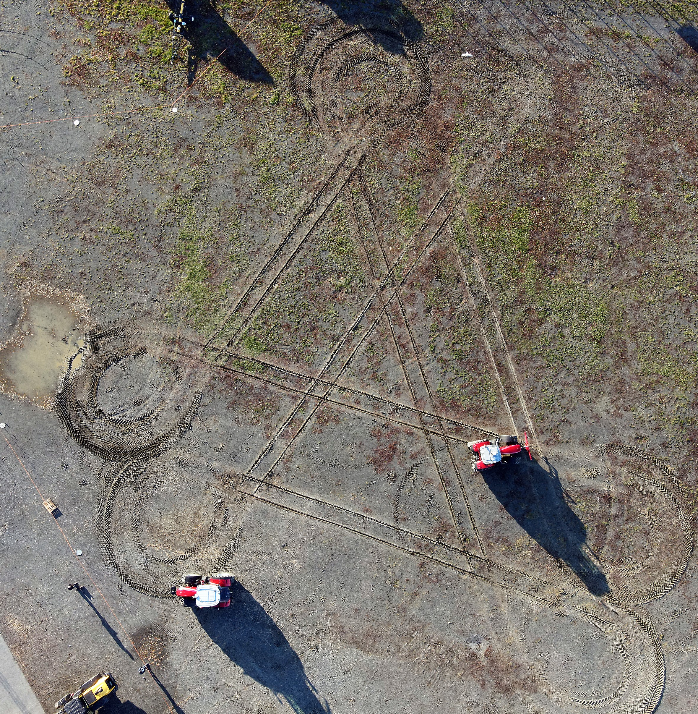 Vad besökarna inte kunde se