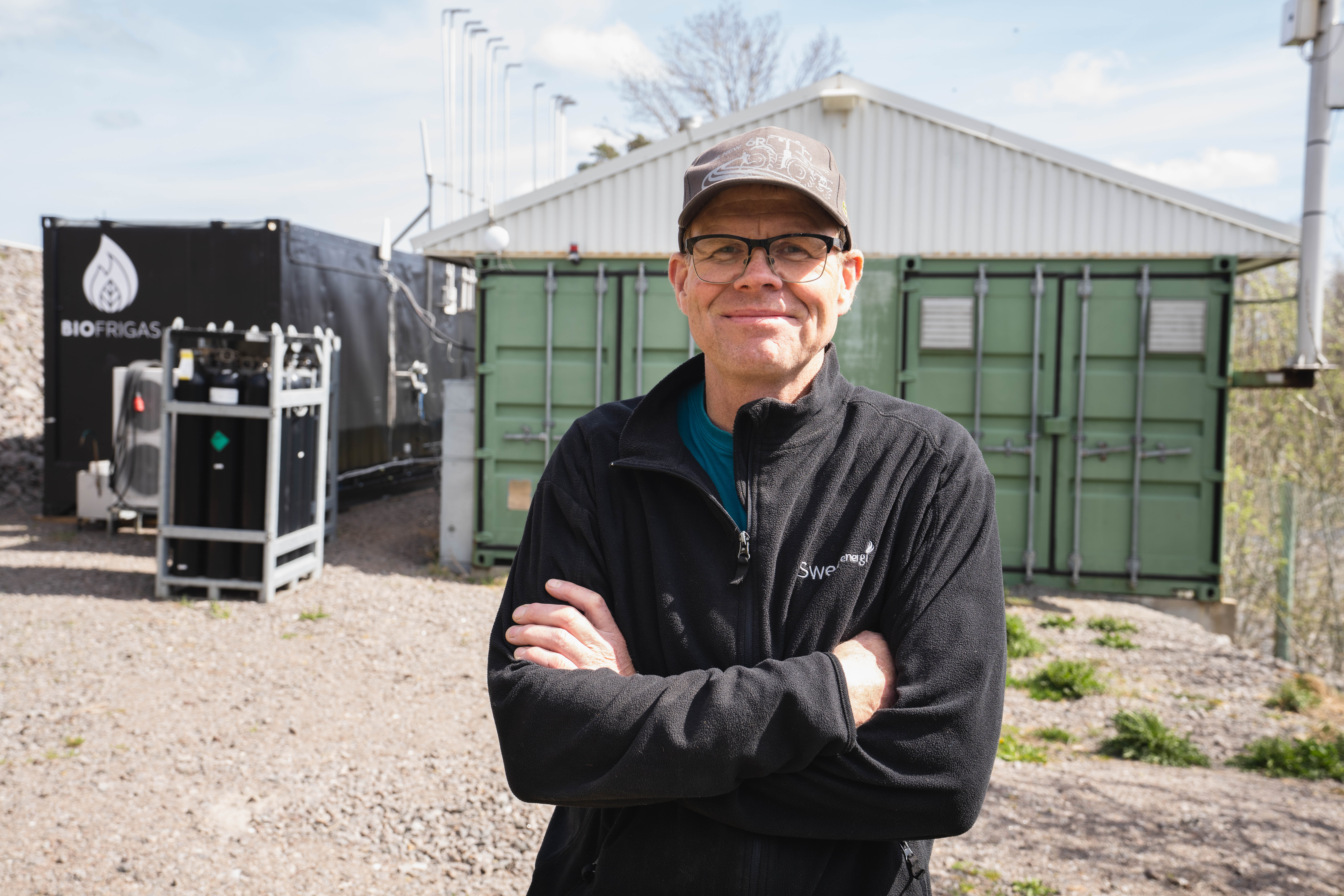 Klimatsmarta lantbrukare - Grön energi av gödsel – biogasanläggning i Habo