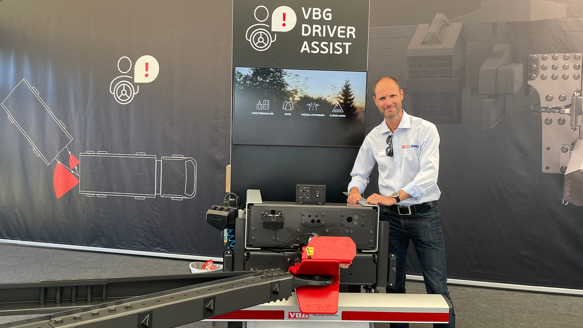 VBG lanserar radarbaserat hjälpsystem på Elmia Lastbil