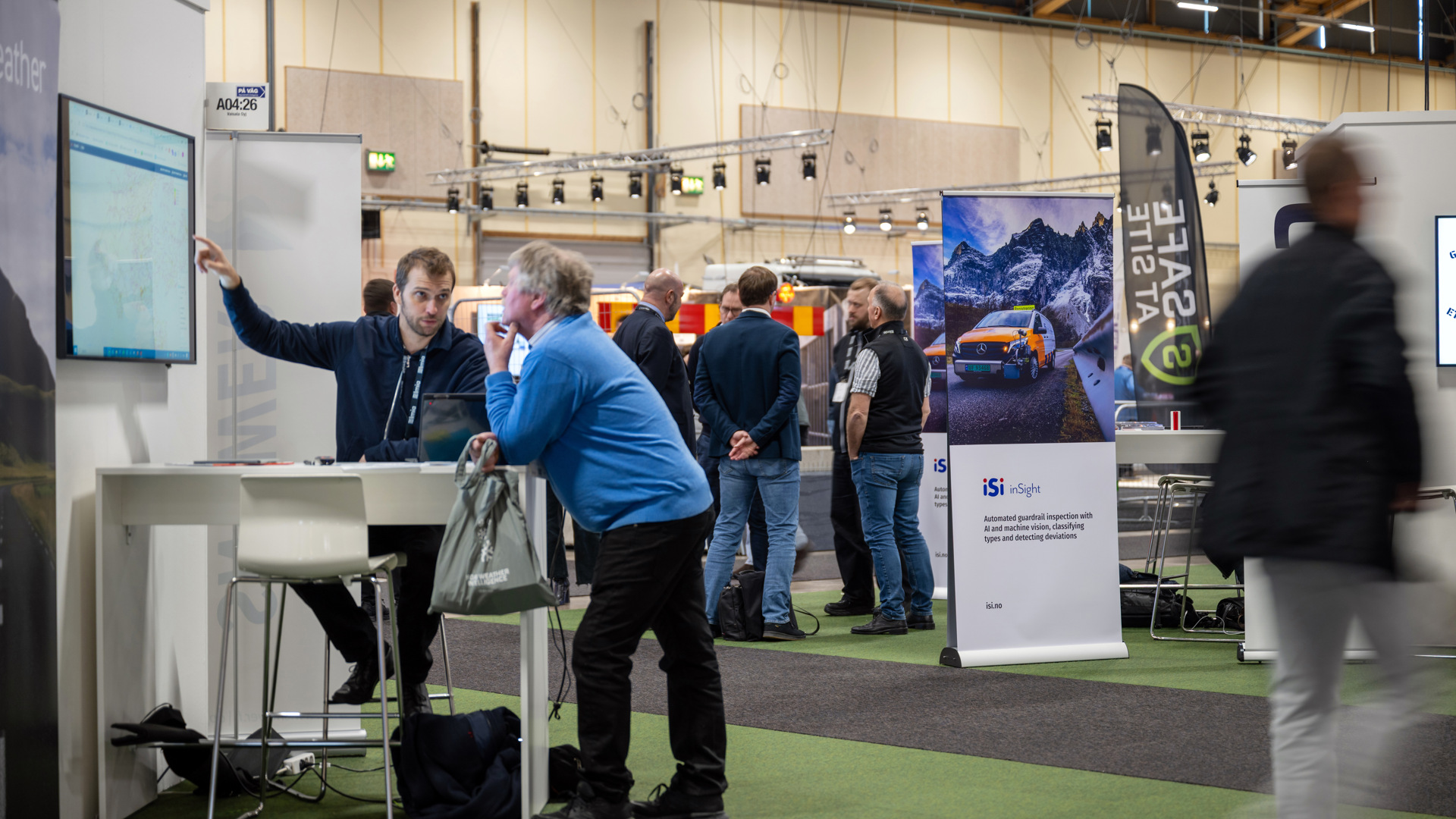 Boka plats på mässans arenor och områden