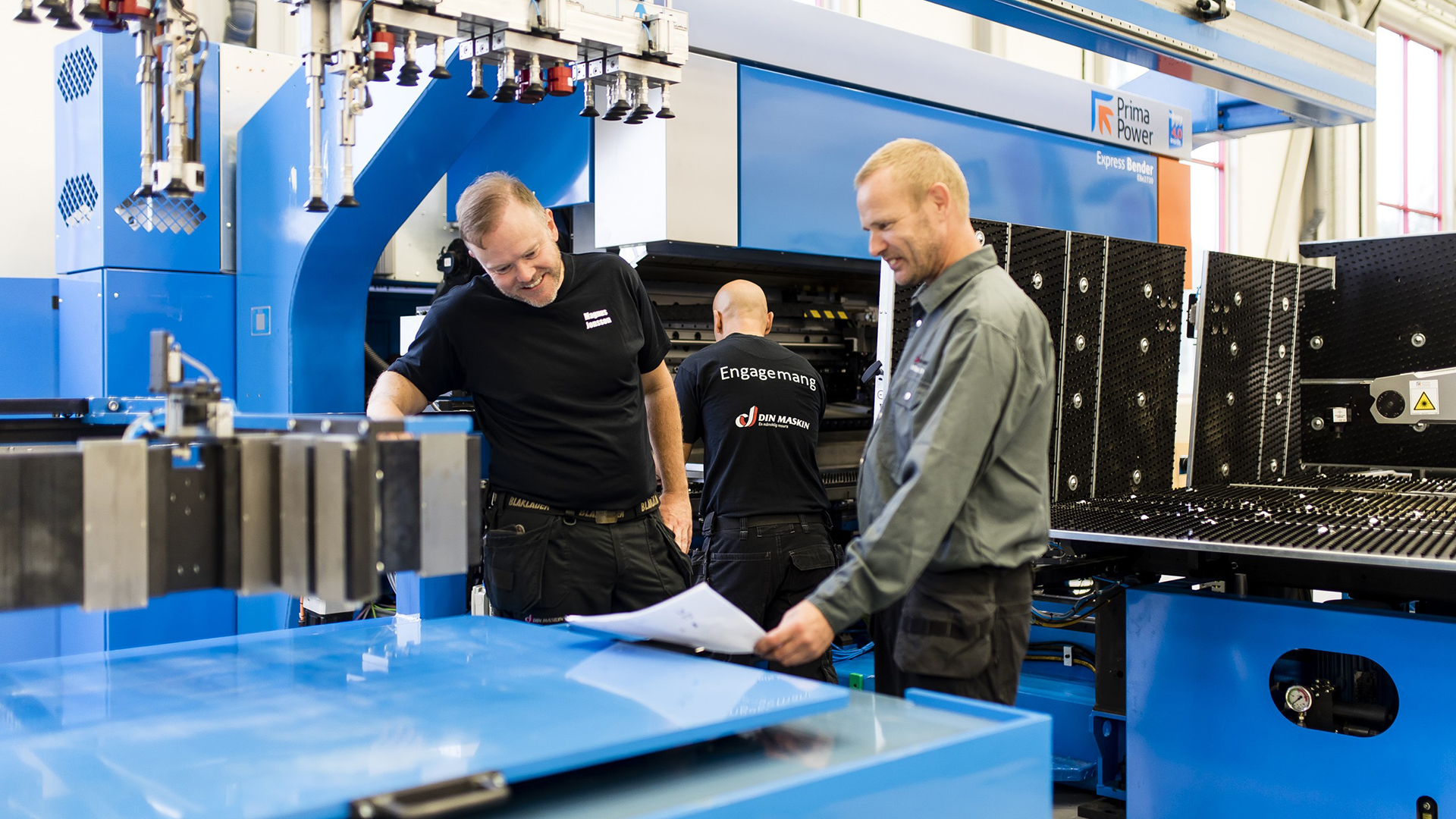 Din Maskin fokuserar hållbarhet och digitalisering