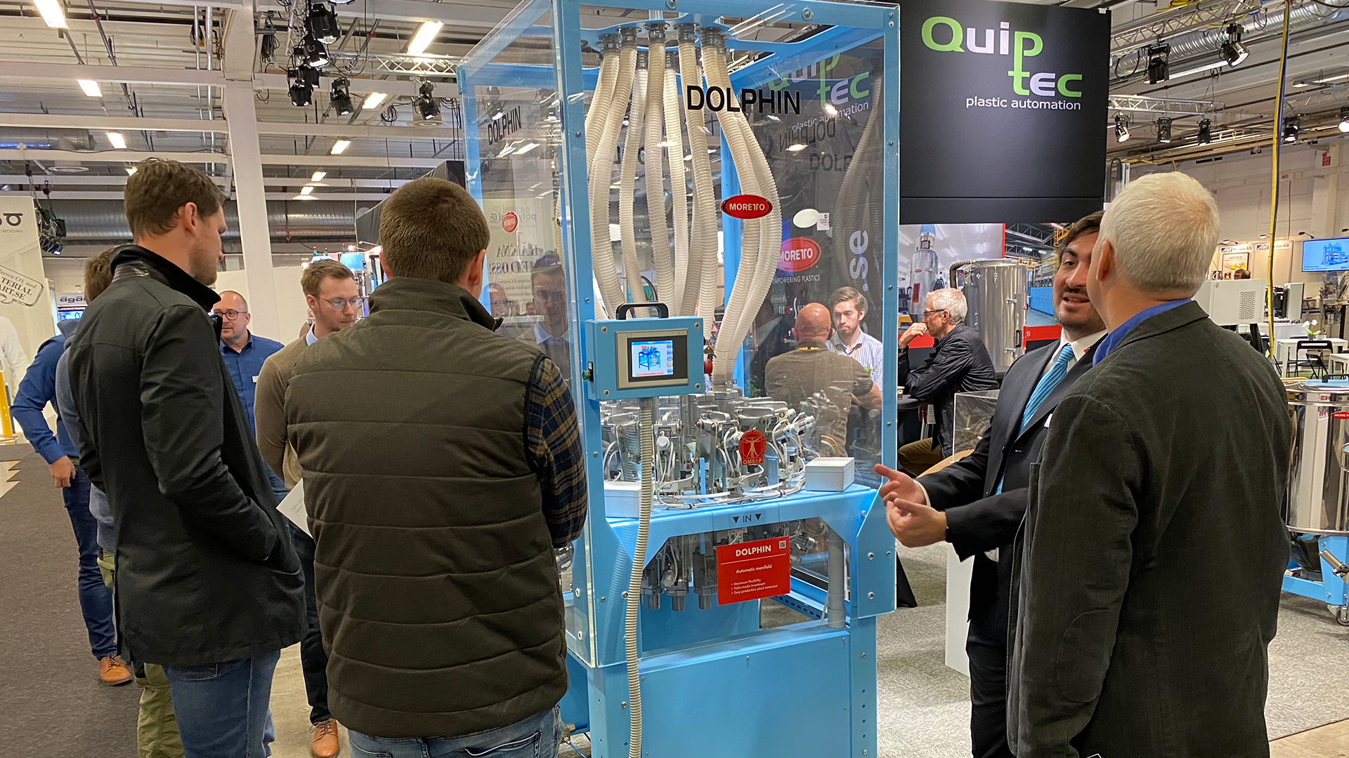 Automatiskt kopplingsbord effektiviserar materialhantering 