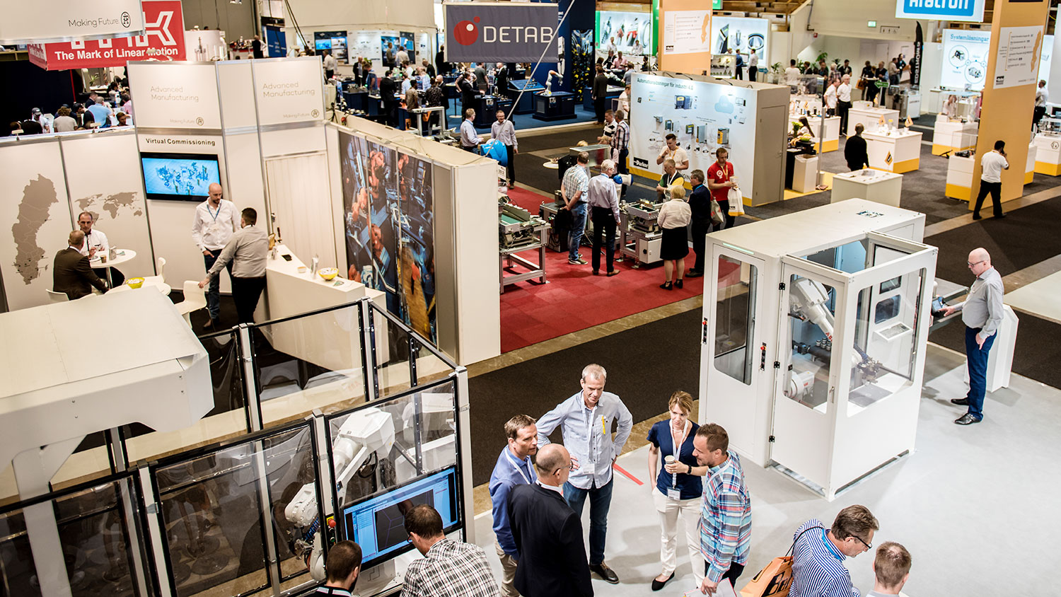 En arena. Sex mässor. Fyra dagar. 