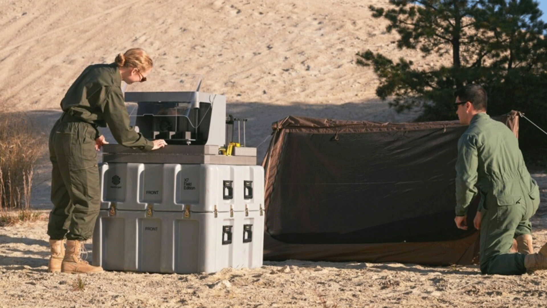 3DVerkstan visar skrivare framtagen med militären